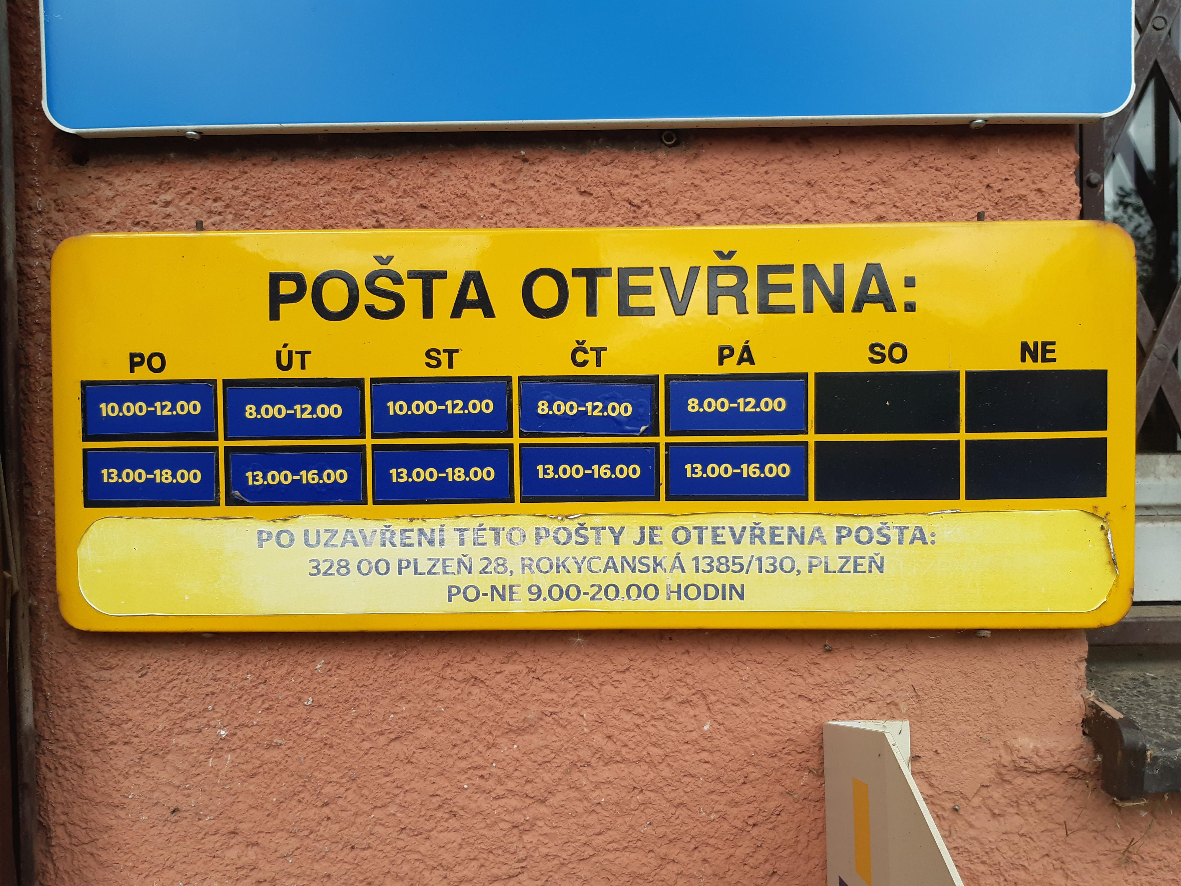 Pošta Chrást u Plzně foto 3