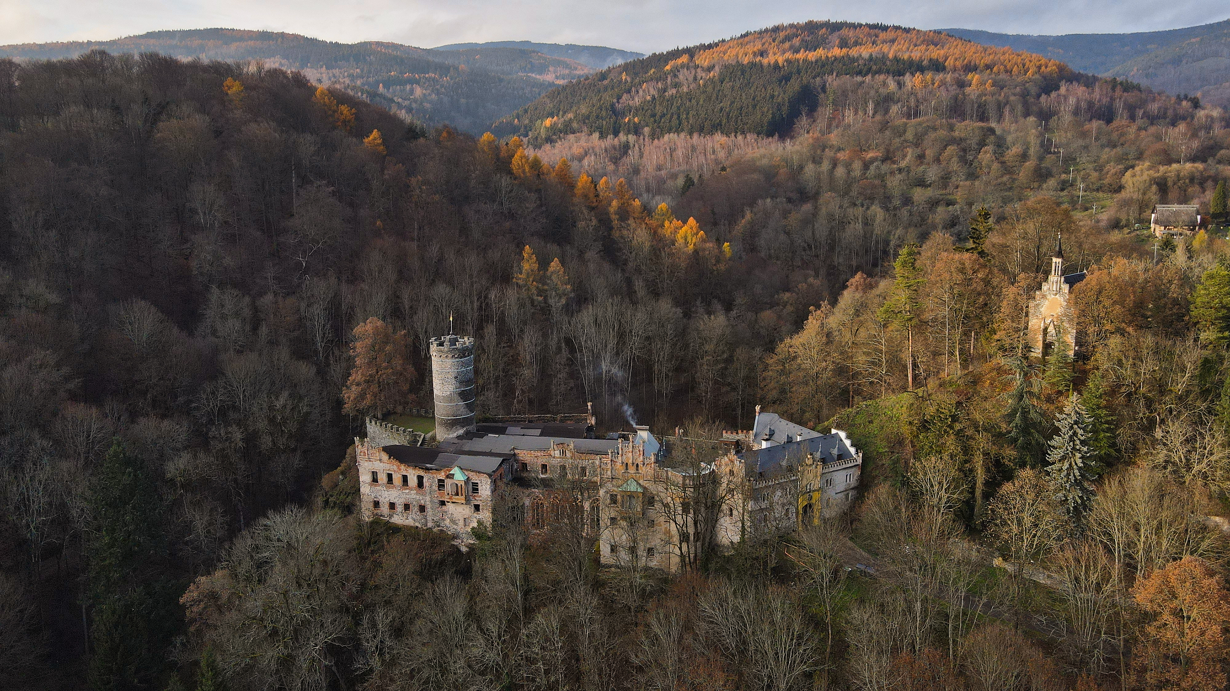 Zámek Horní Hrad - Hrad Hauenštejn foto 2