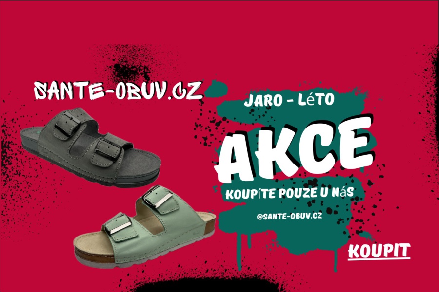 Nová kolekce zdravotní obuvi Santé - jaro - léto
