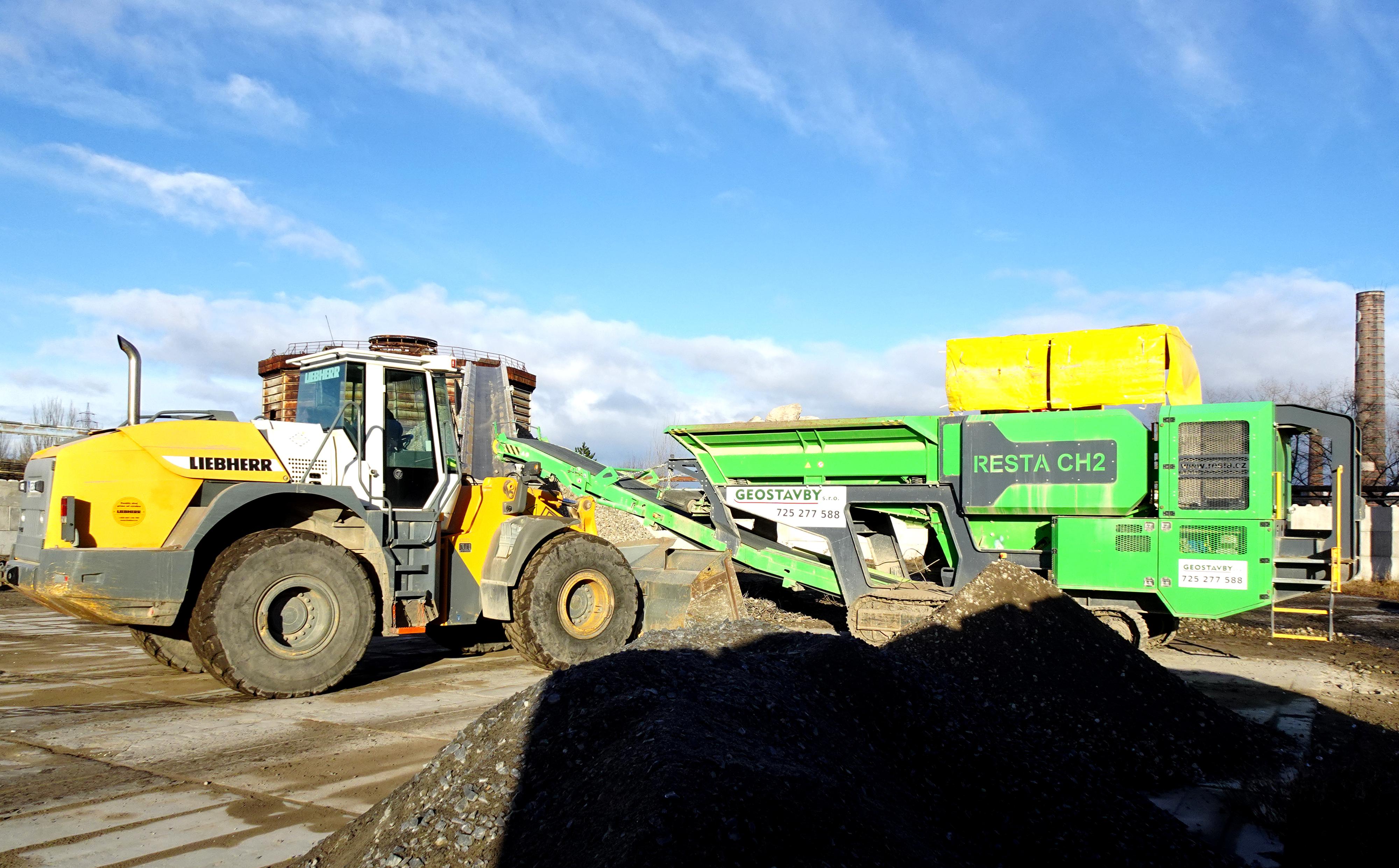 GEOSTAVBY - Recyklační středisko foto 2