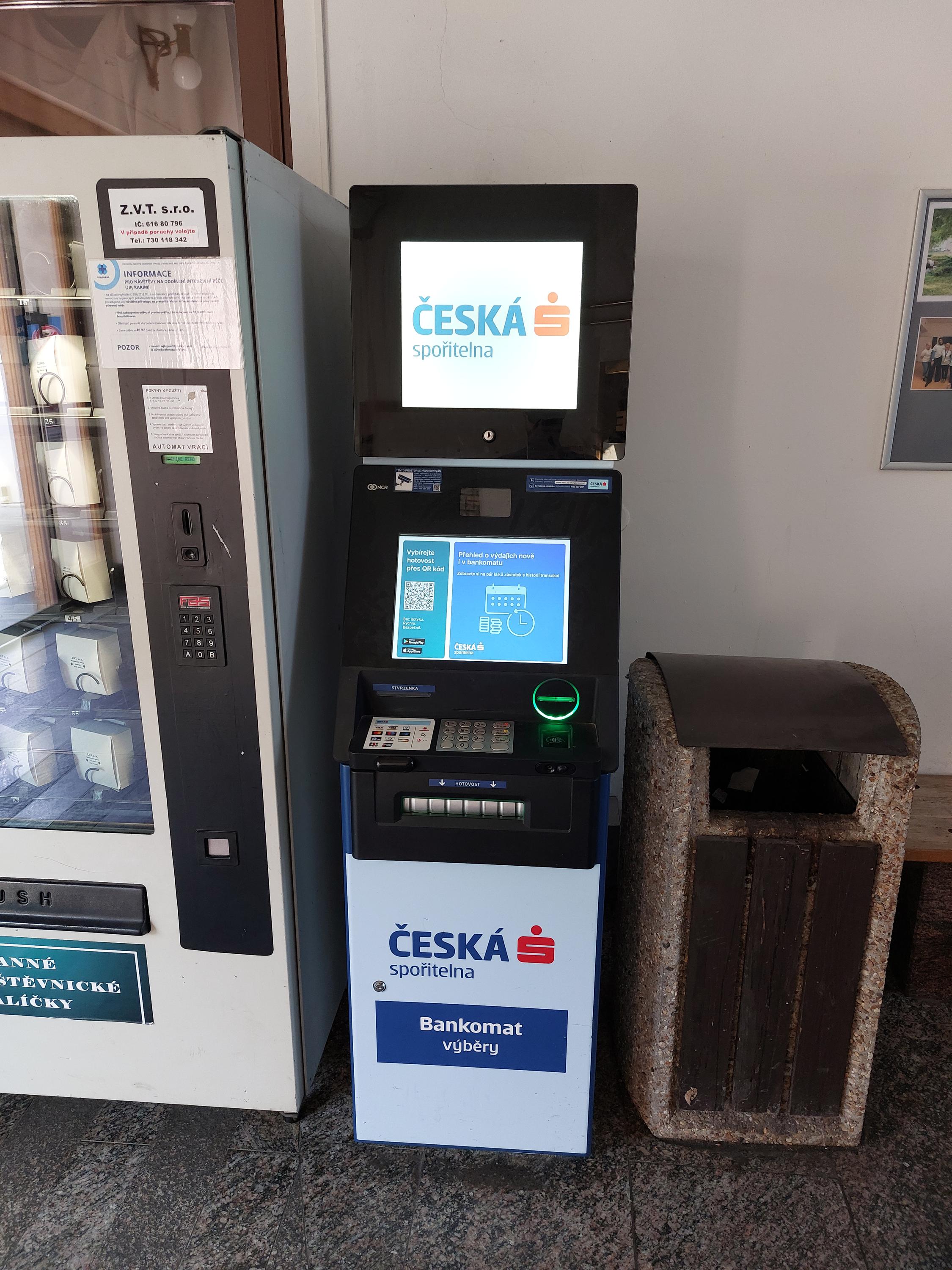 Bankomat České spořitelny foto 2