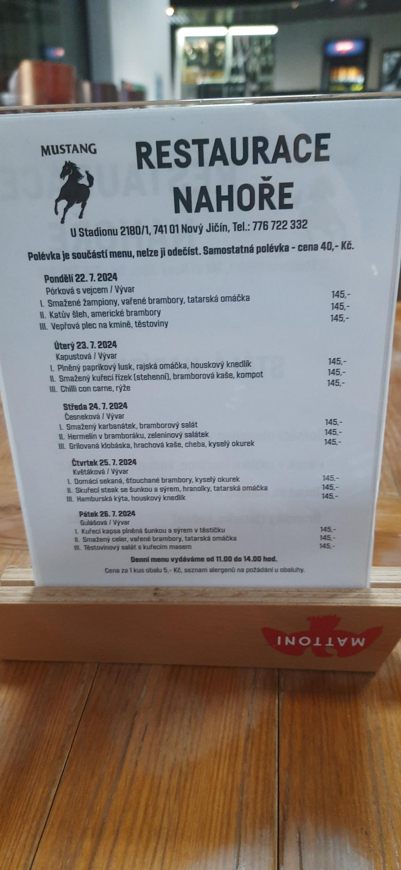 Restaurace Nahoře foto 5