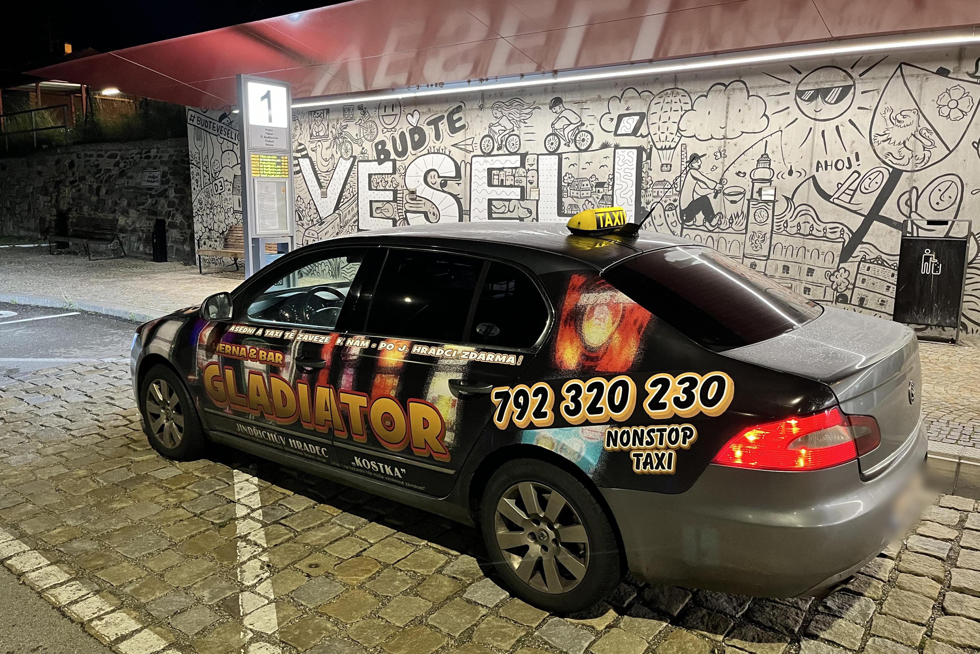 GLADIATOR TAXI Jindřichův Hradec
