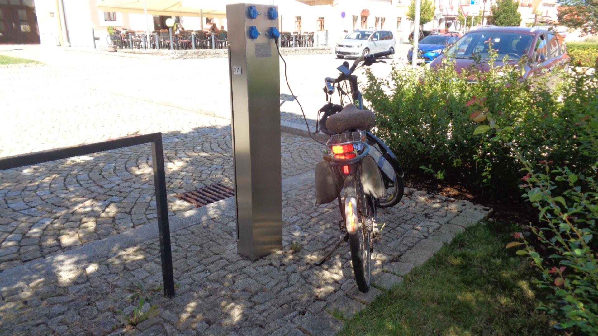 Město Bechyně - nabíjecí stanice