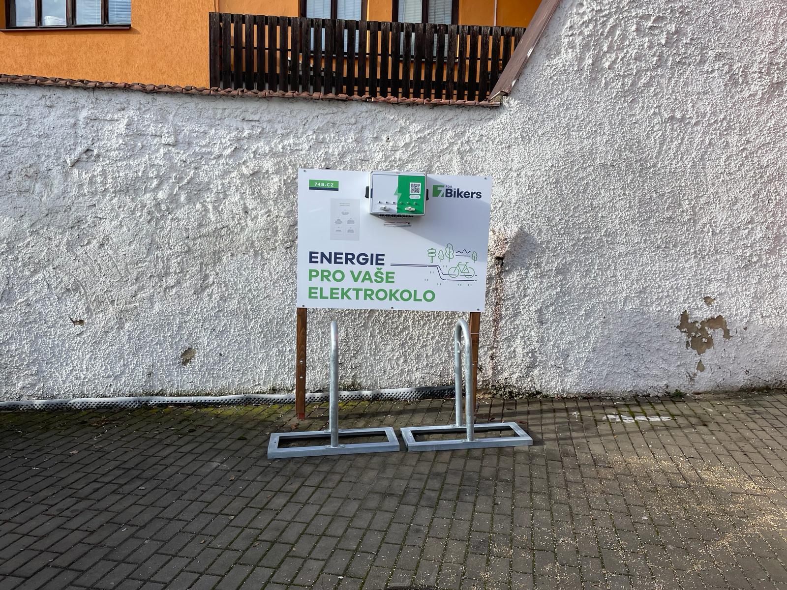 Nabíjecí stanice Kulturní a informační centrum Trhové Sviny