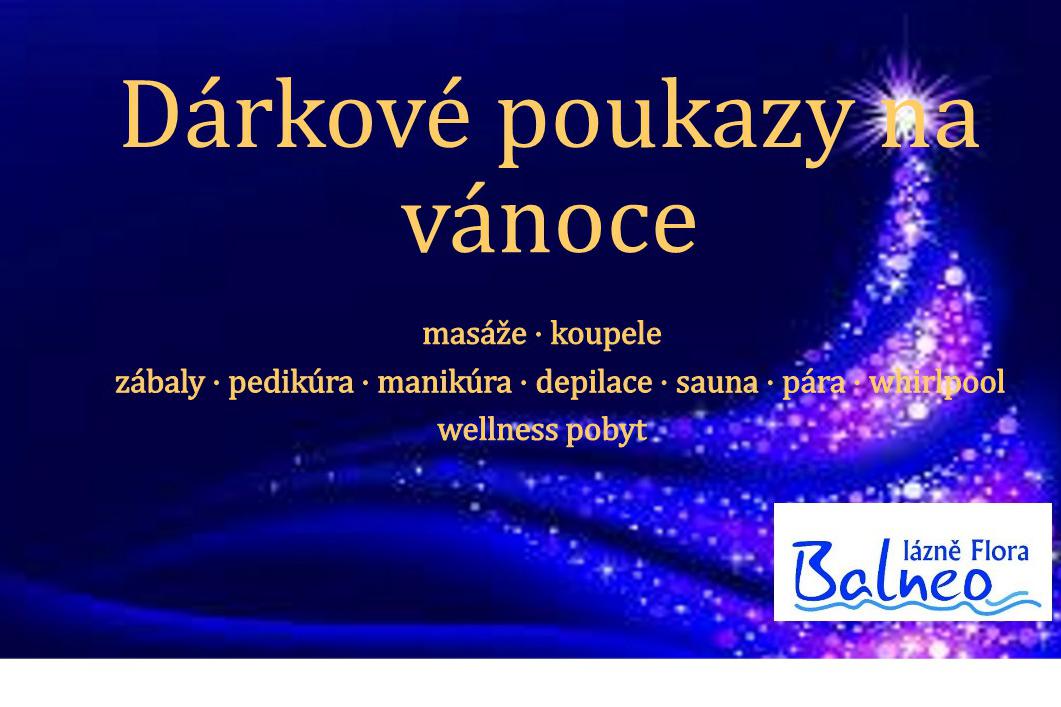 Dárkové poukazy.