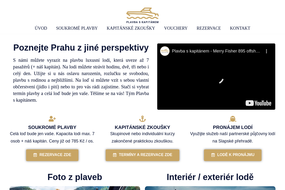 Plavba s kapitánem