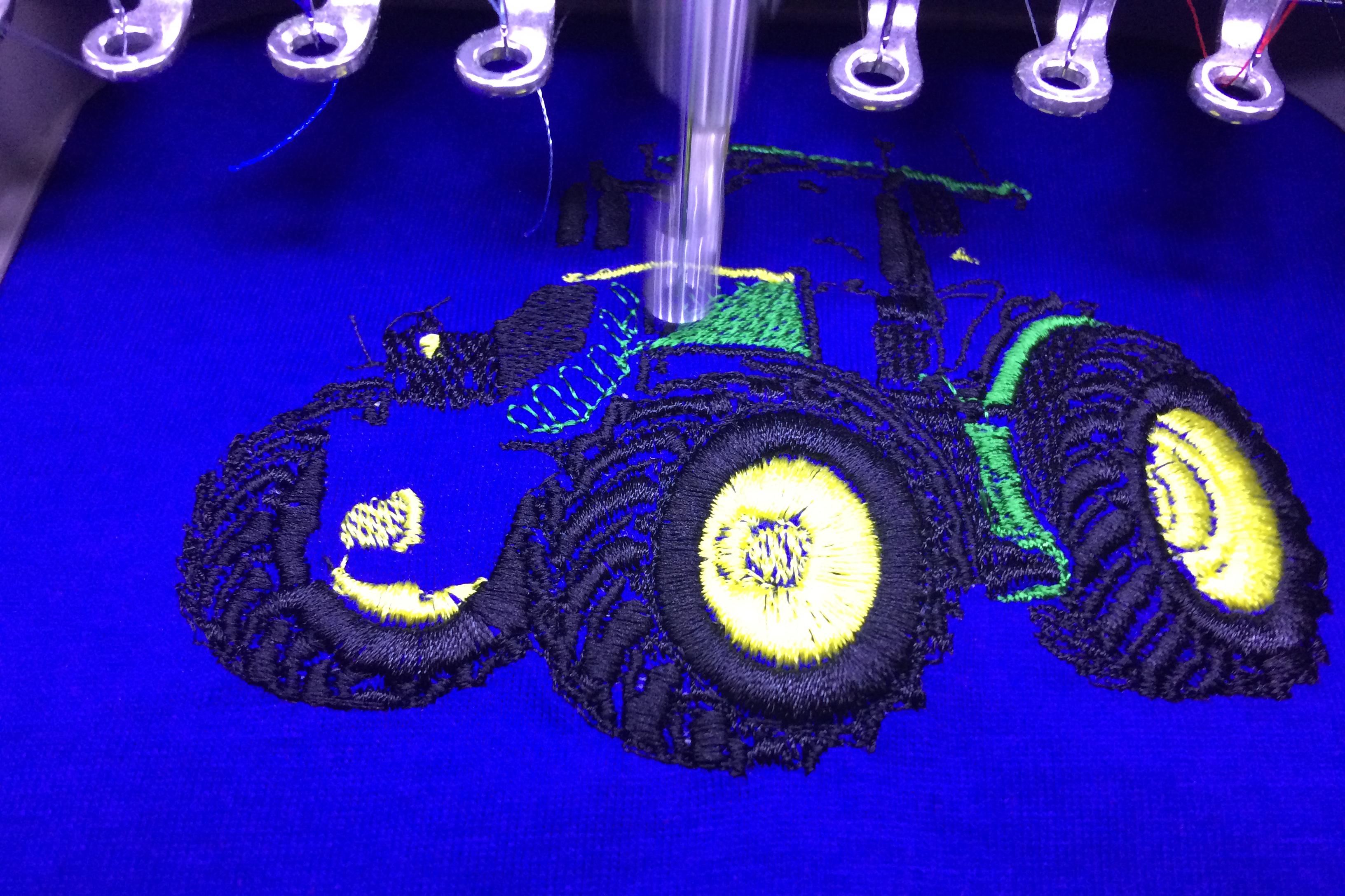 Výšivky strojové - Magdaléna Sadílková