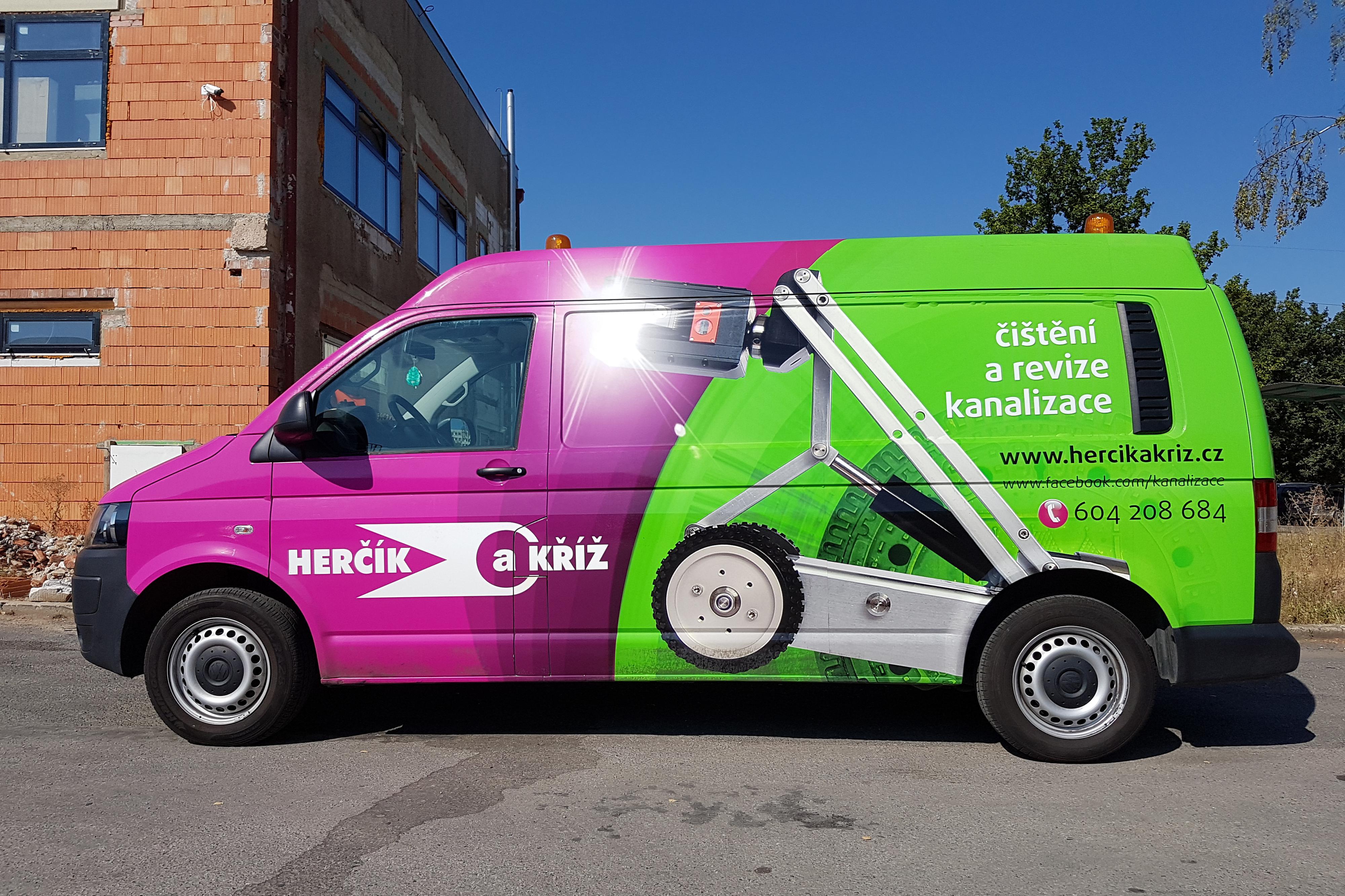 Kamerové prohlídky kanalizace v Praze a okolí