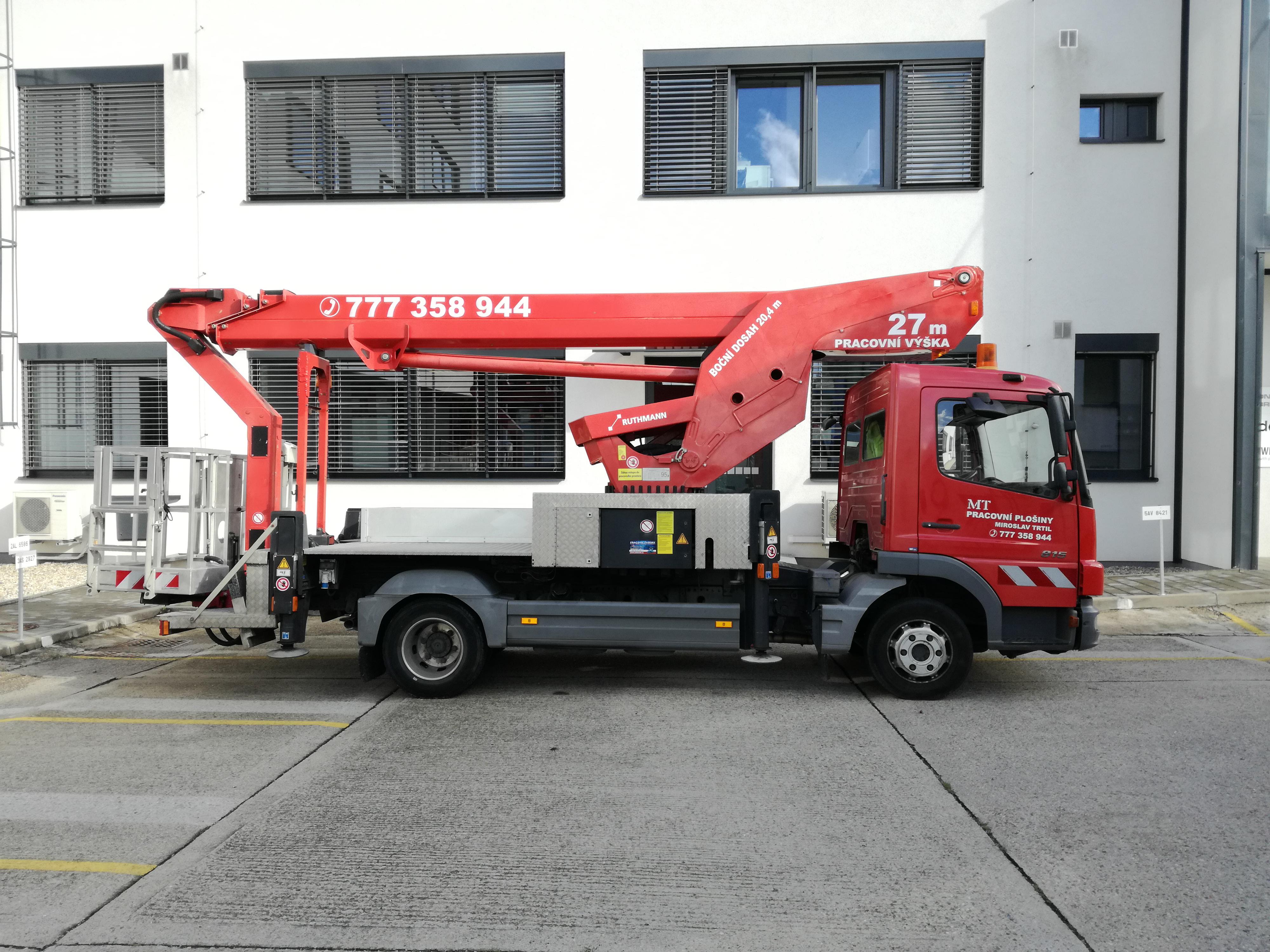 MT pracovní plošiny foto 5