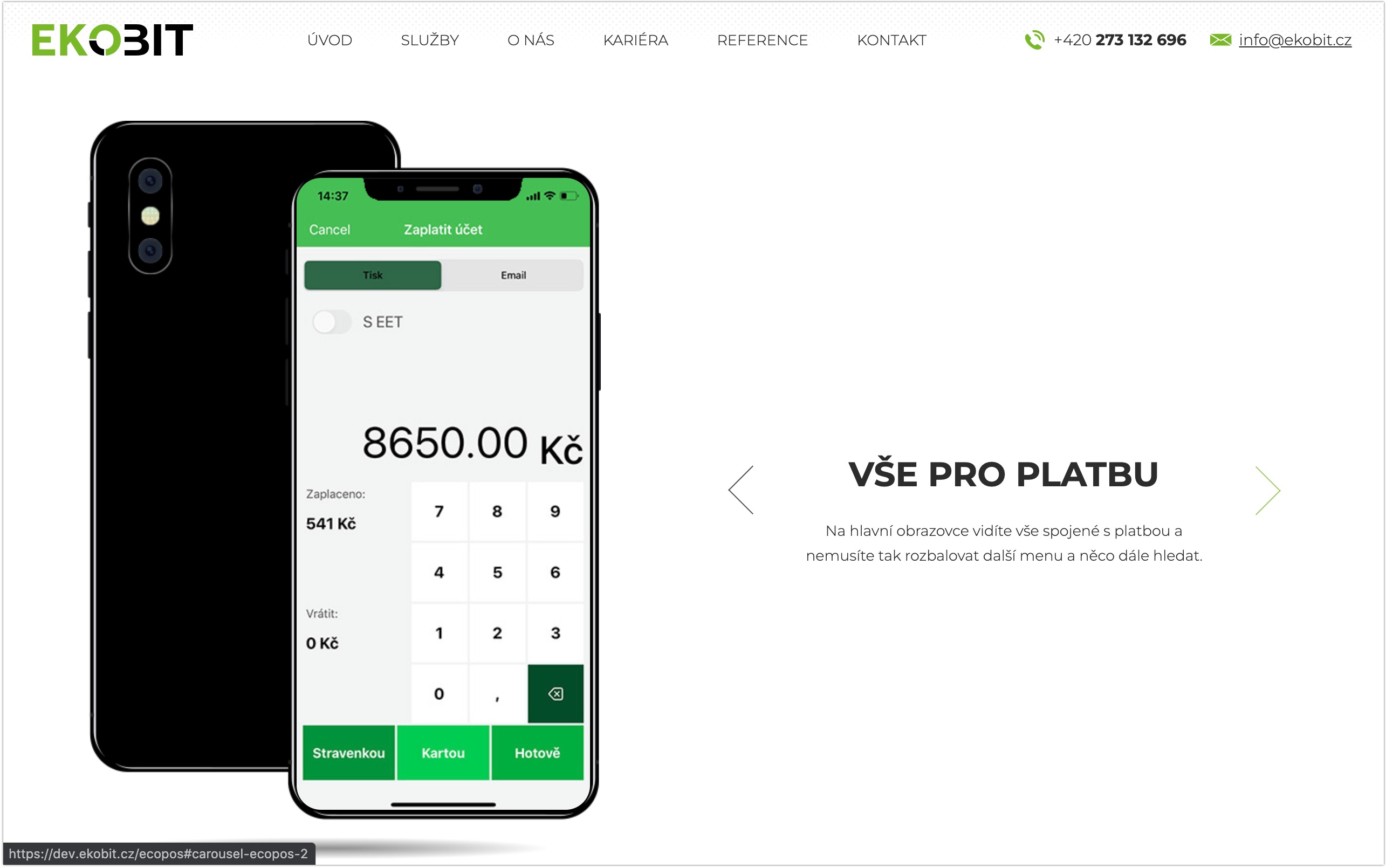 EcoPOS - iOS pokladní systém foto 3