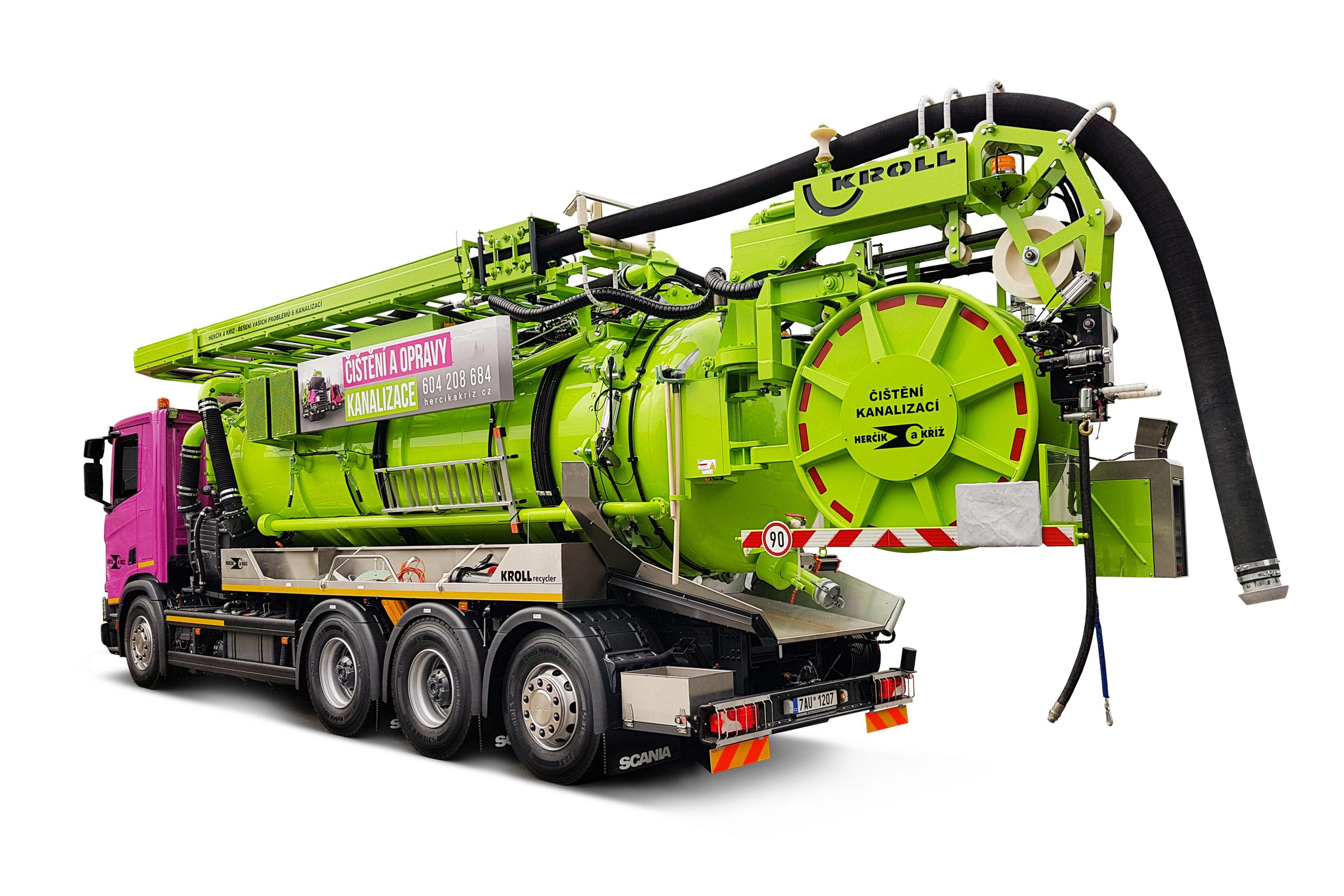 Komplexní služby pro kanalizace v Kladně