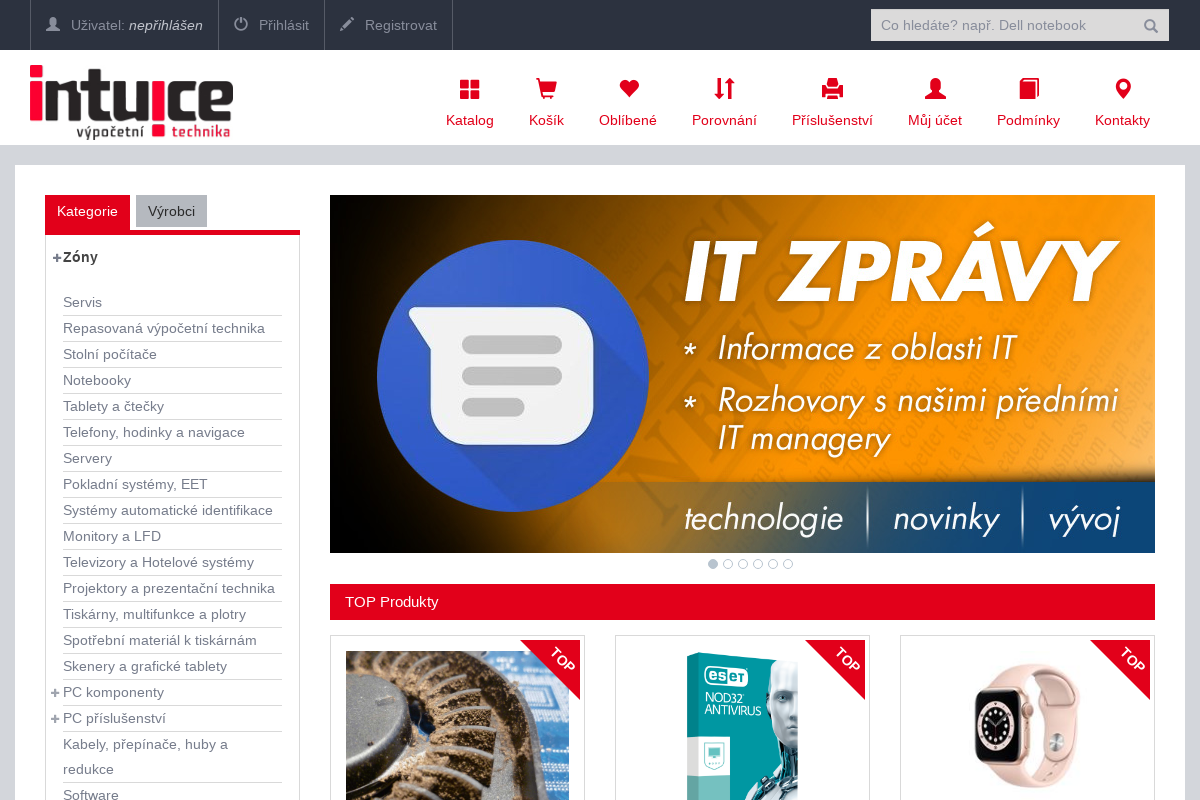 Intuice - výpočetní technika