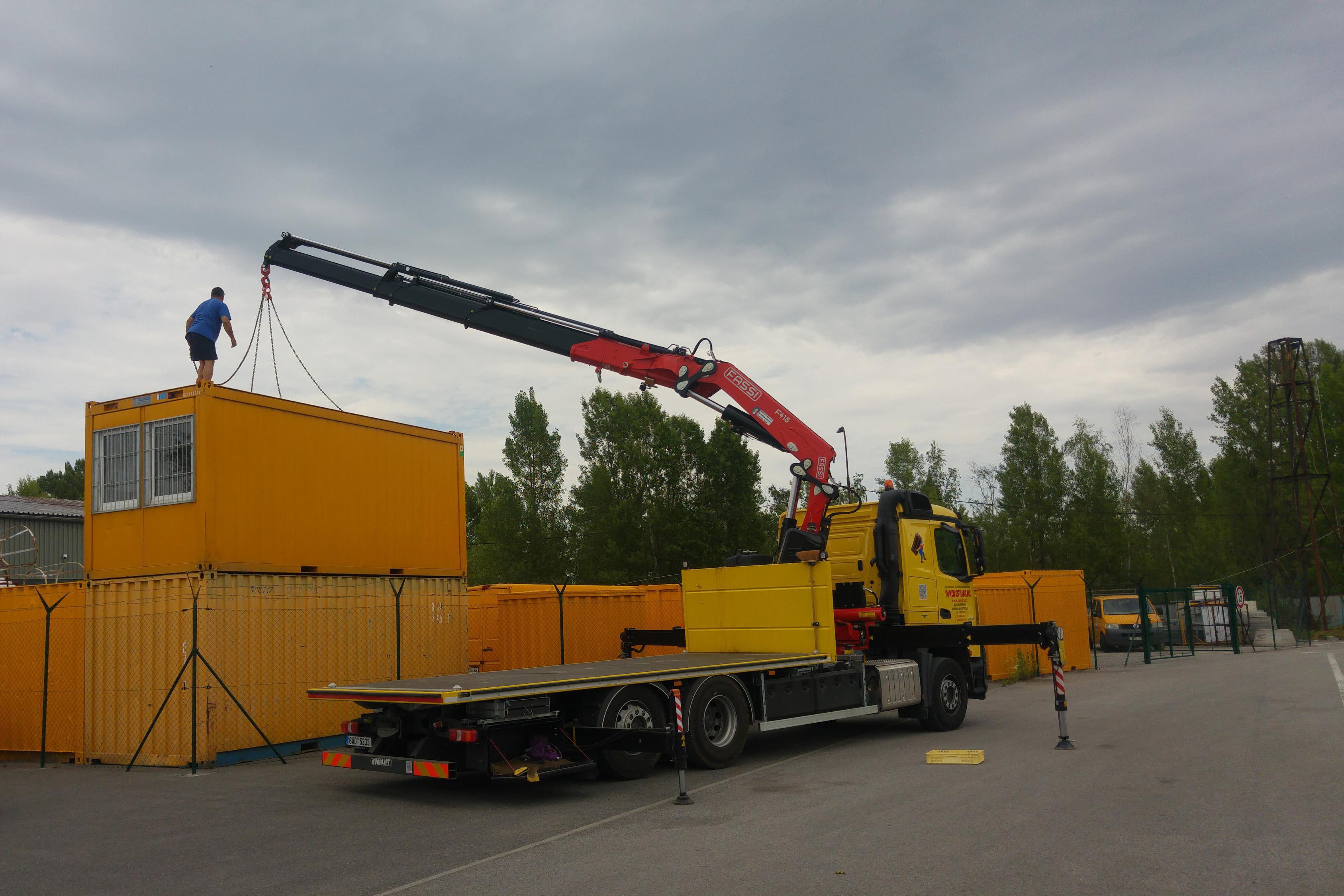 Jeřábnické práce.