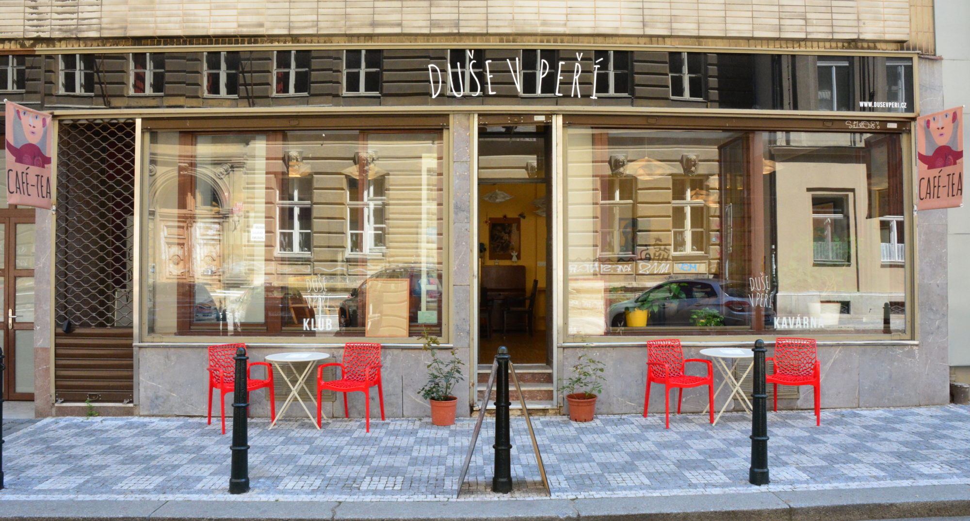 Kavárna Duše v peří