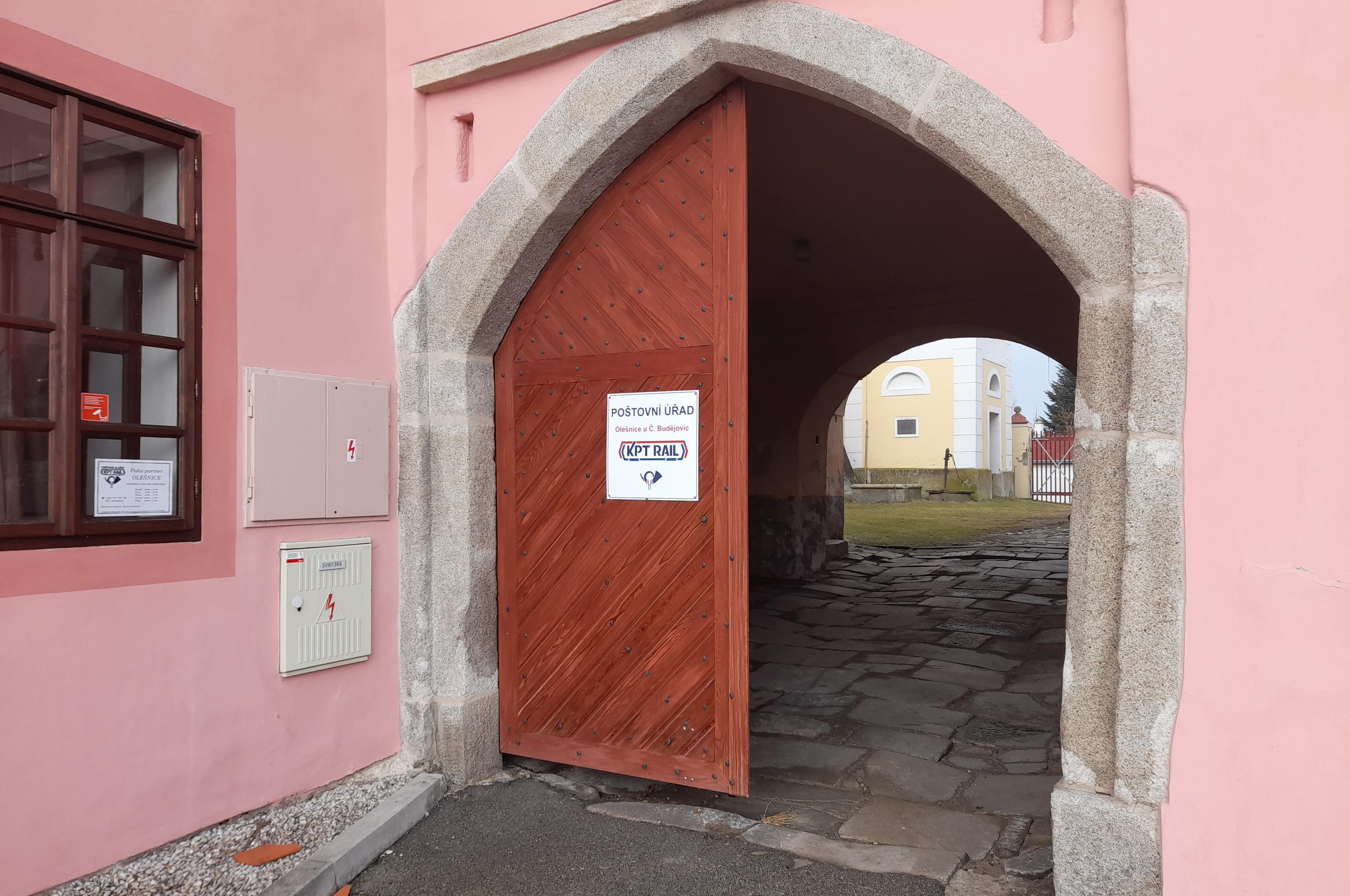 Pošta Partner Olešnice u Českých Budějovic