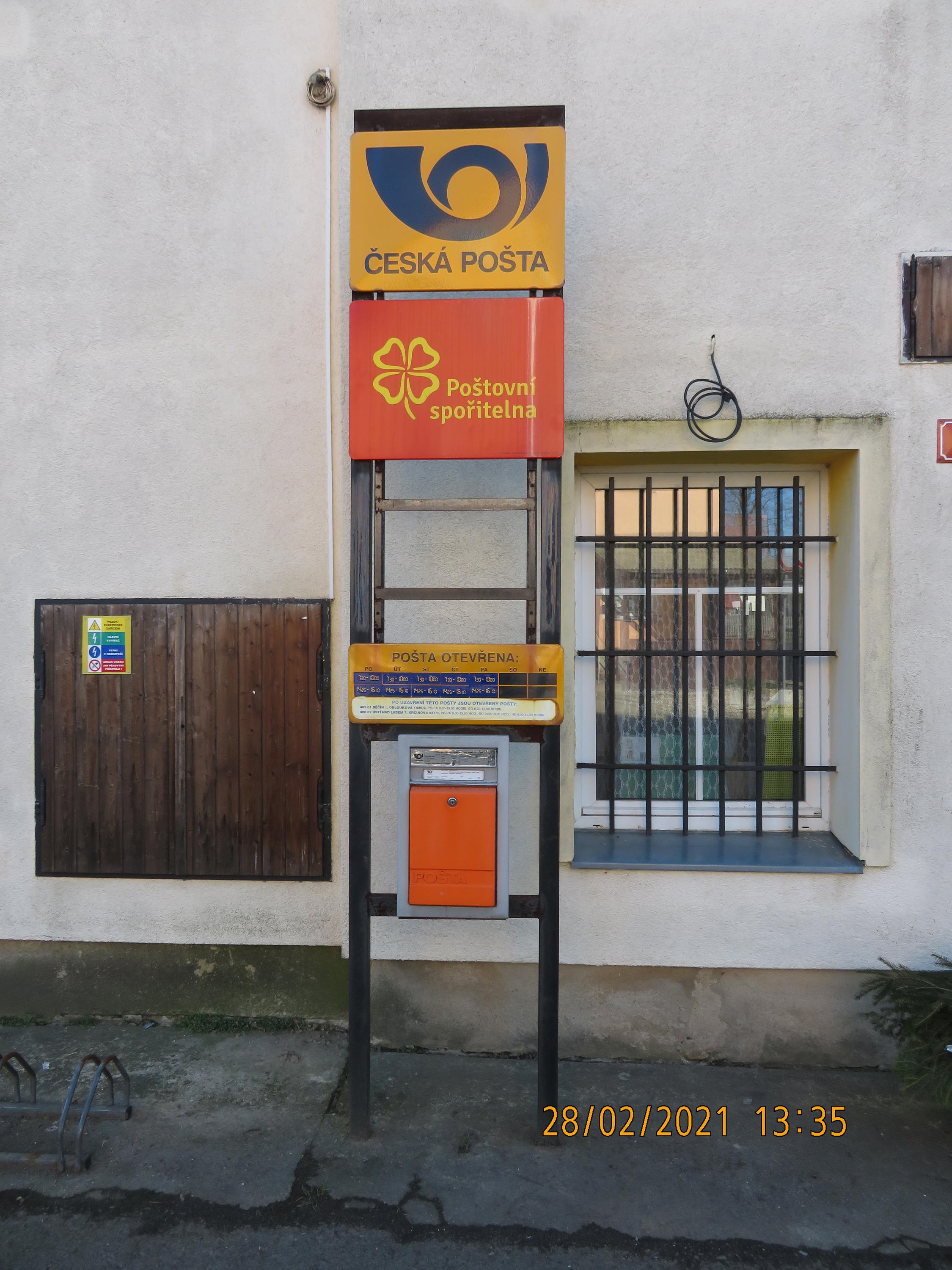 Pošta Arnoltice u Děčína foto 2