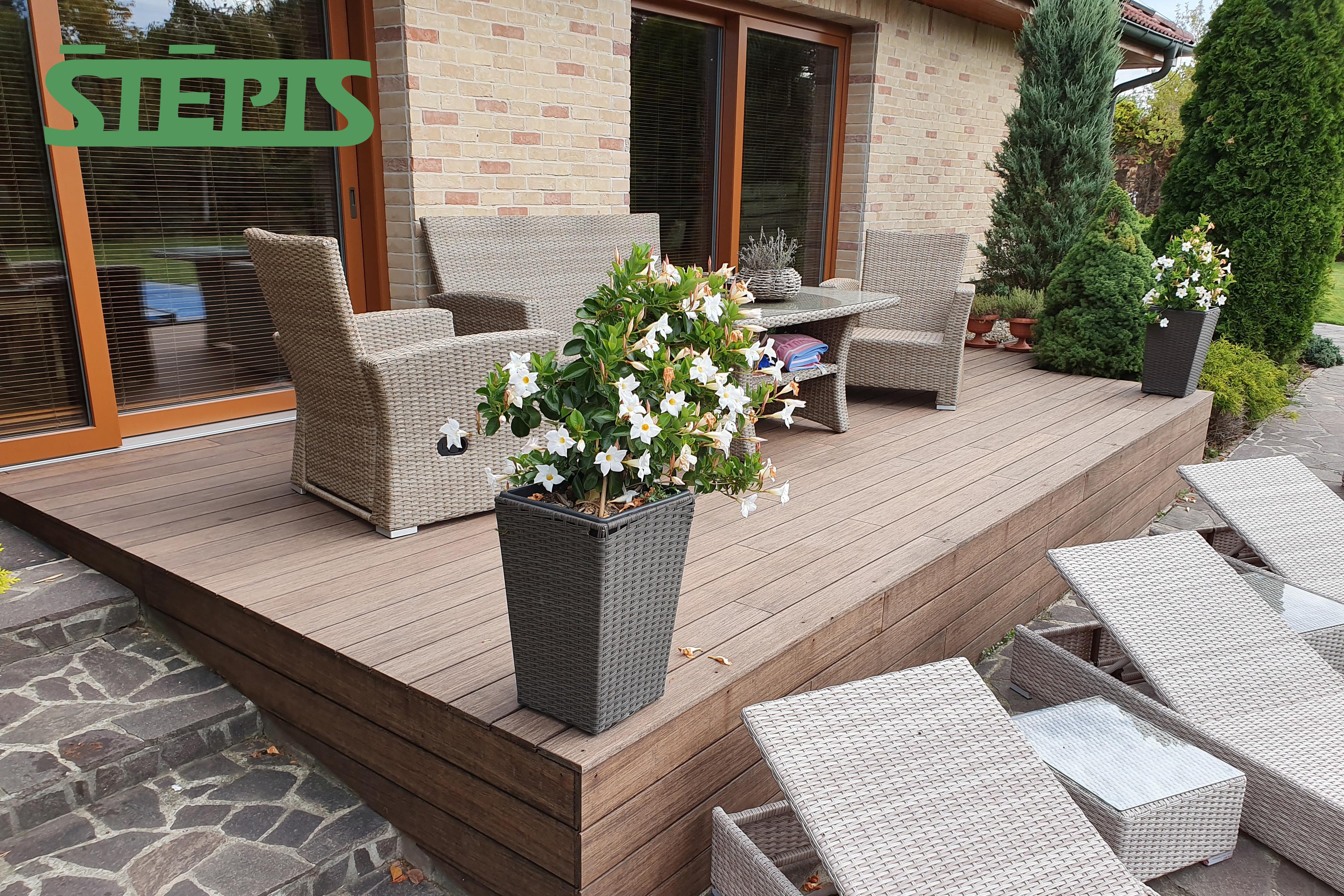 Dřevěné terasy ŠTĚPIS