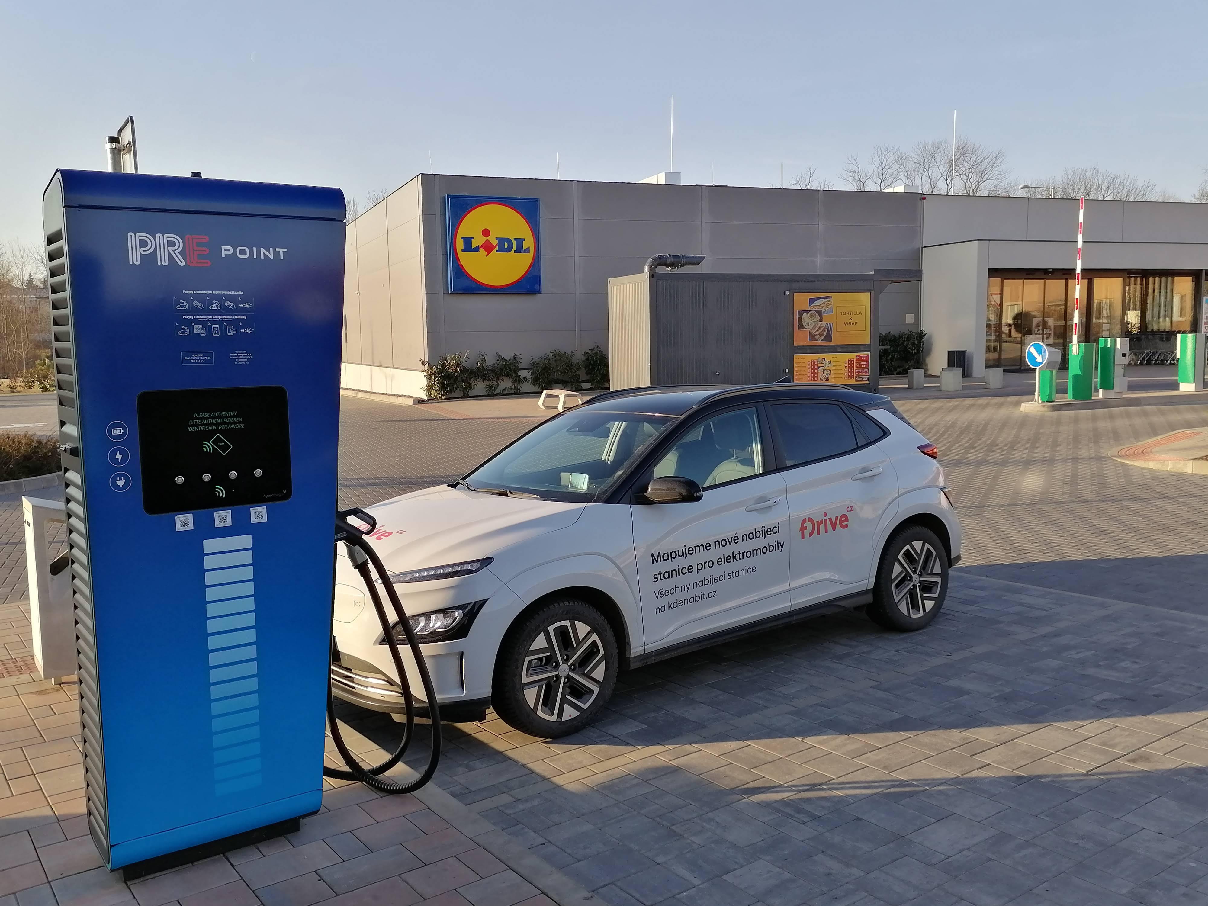 PREpoint - nabíjecí stanice PRE