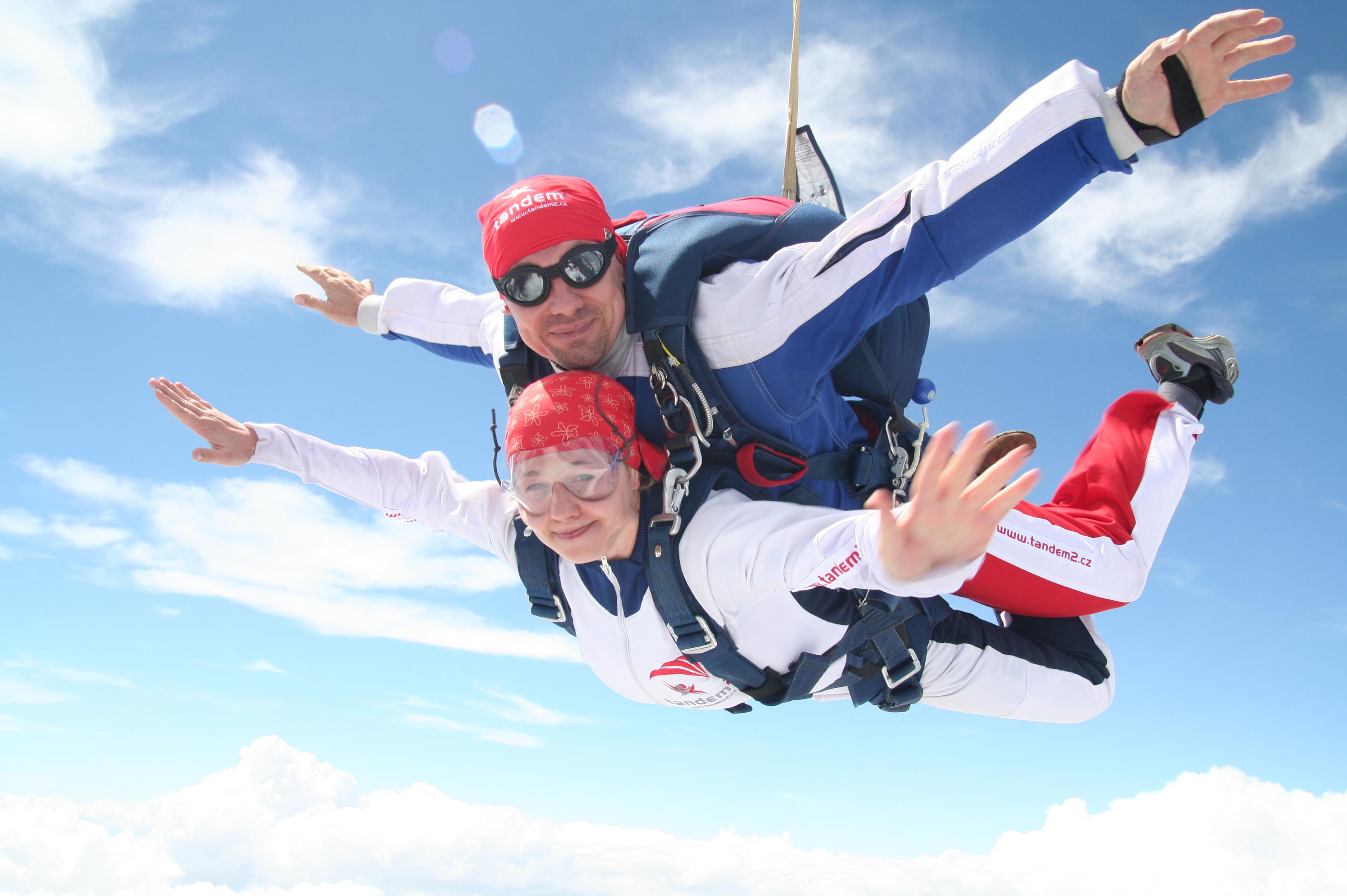 Tandemové seskoky - tandem2