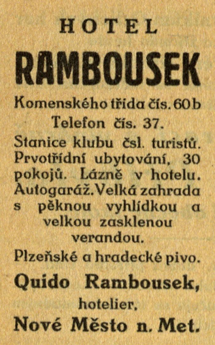 Hotel Rambousek foto 2
