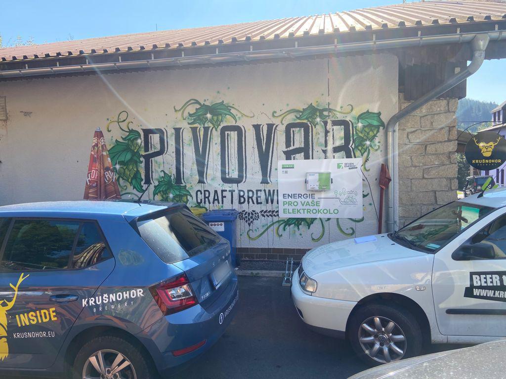 Nabíjecí stanice Pivovar Krušnohor foto 5