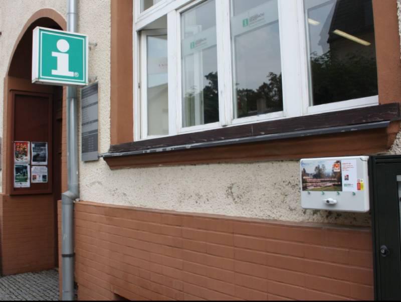 Nabíjecí stanice Městská knihovna a informační centrum Hradec nad Moravicí