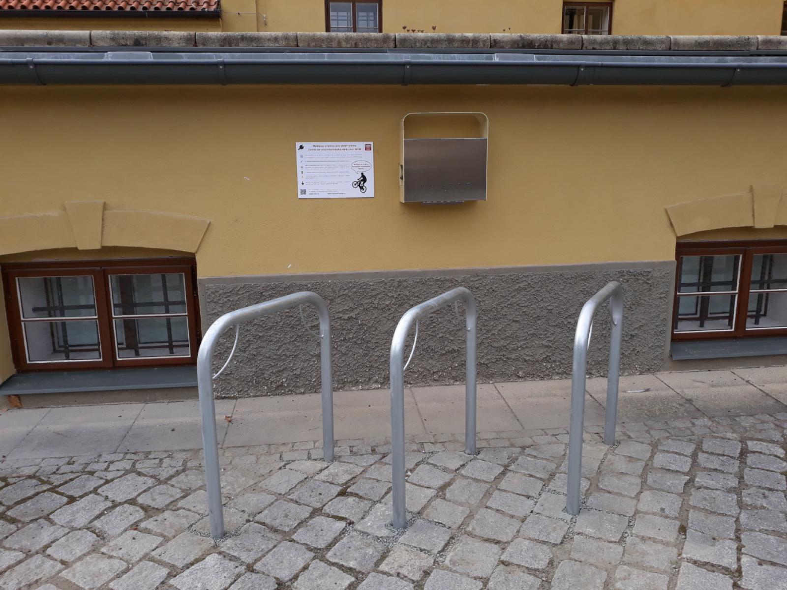 Nabíjecí stanice NTM - Centrum stavitelského dědictví Plasy