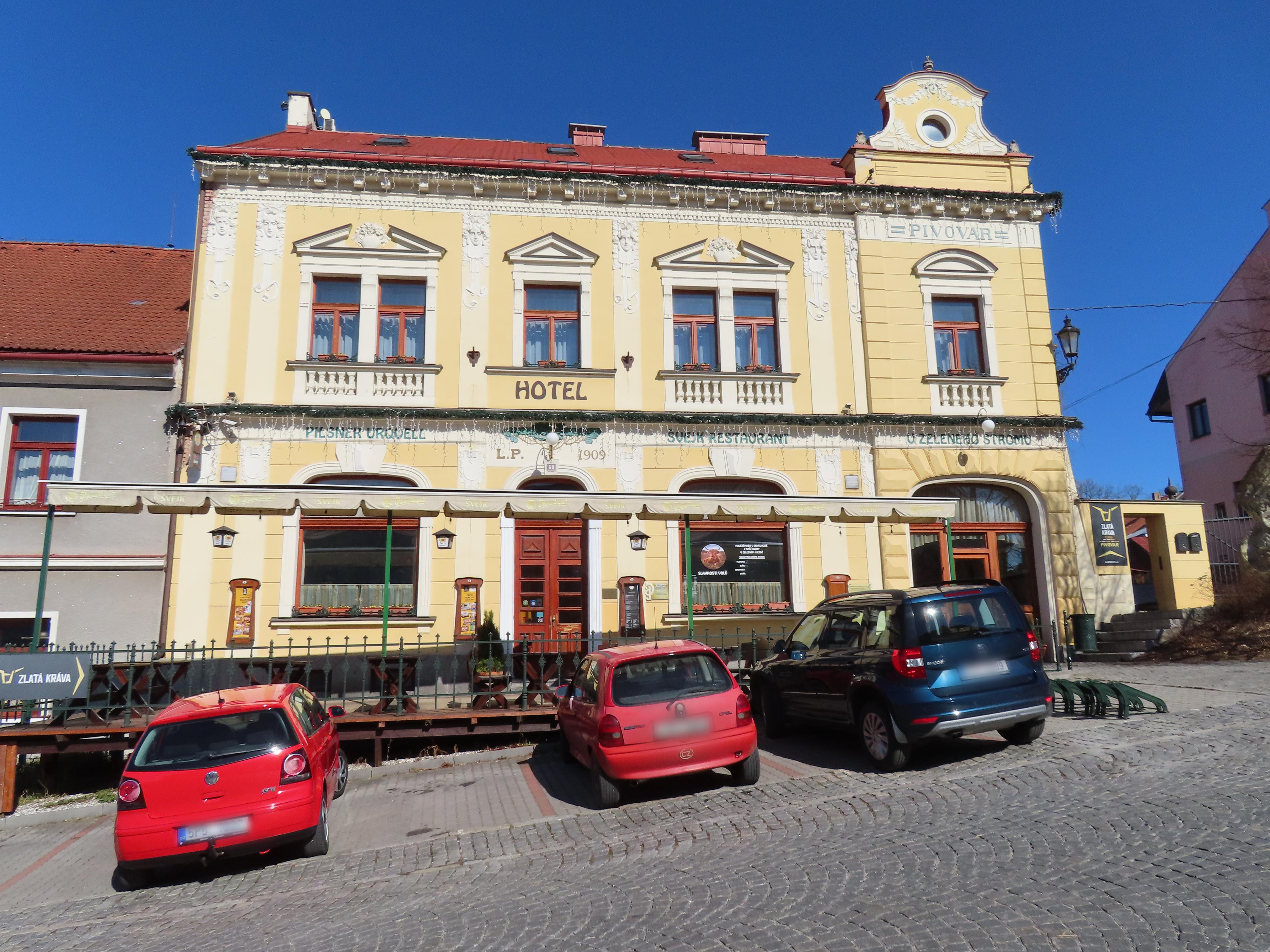 Švejk restaurant U Zeleného stromu