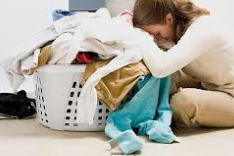 Praní, sušení a mandlování prádla pro domácnosti