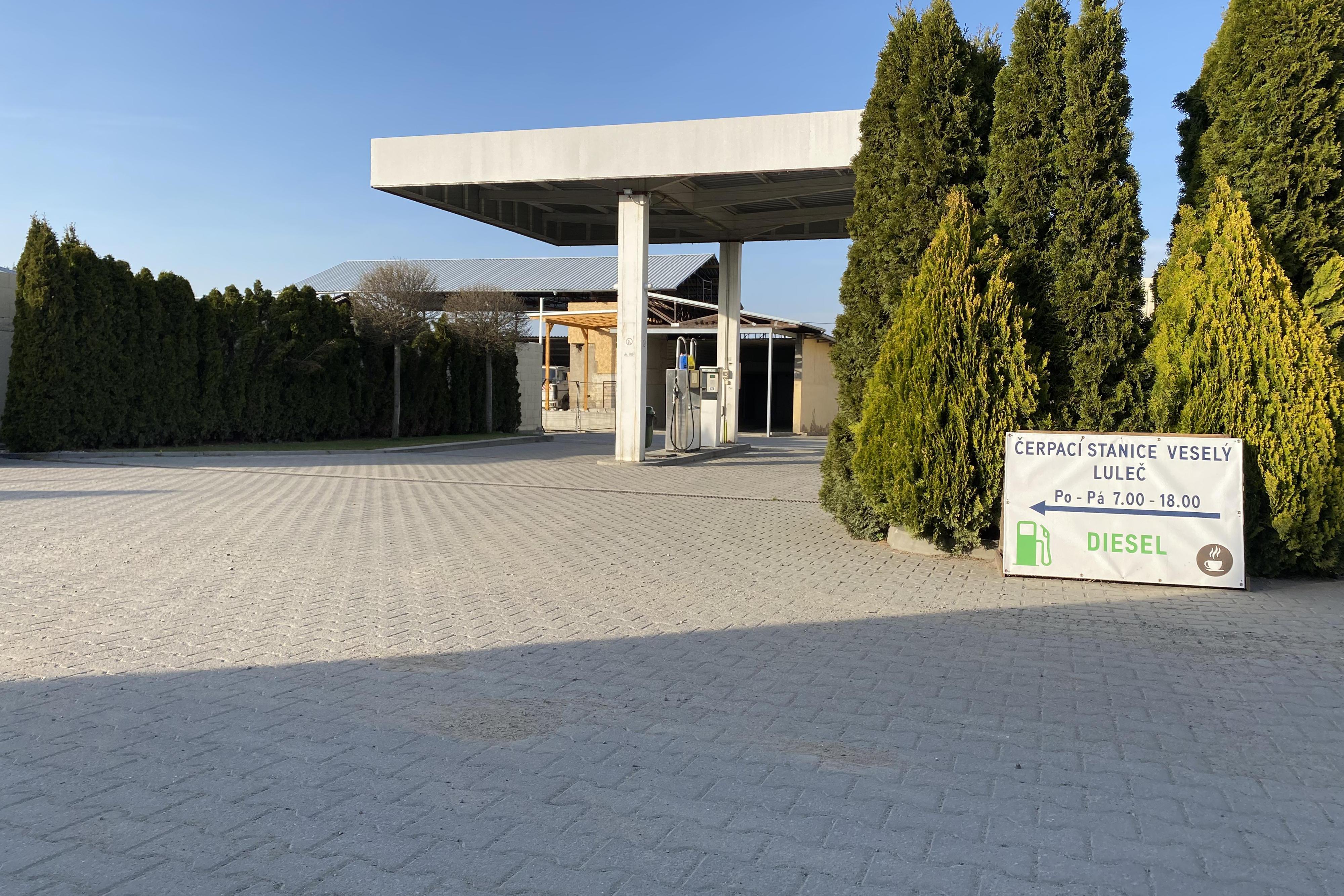 Čerpací stanice Veselý