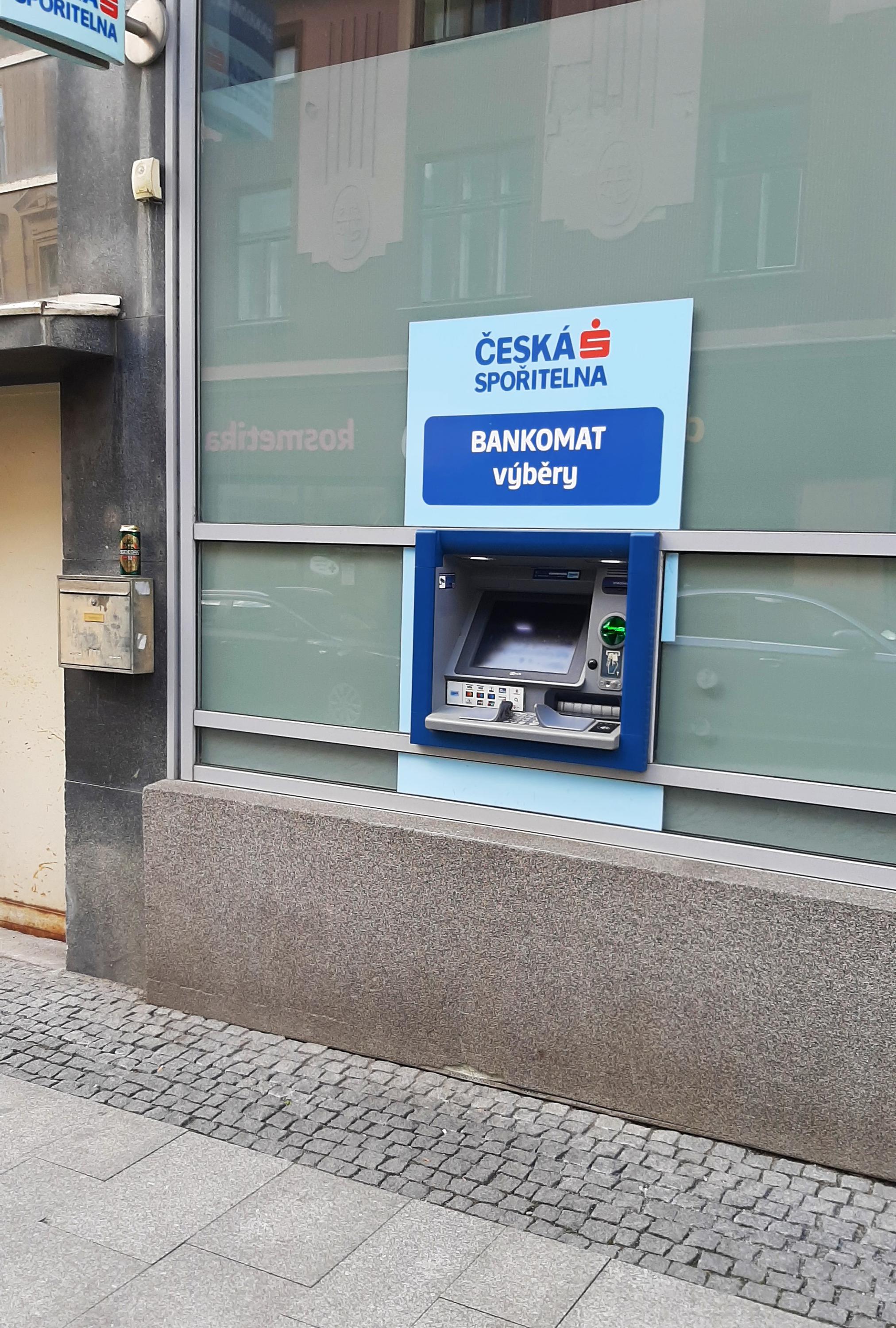 Bankomat České spořitelny foto 2