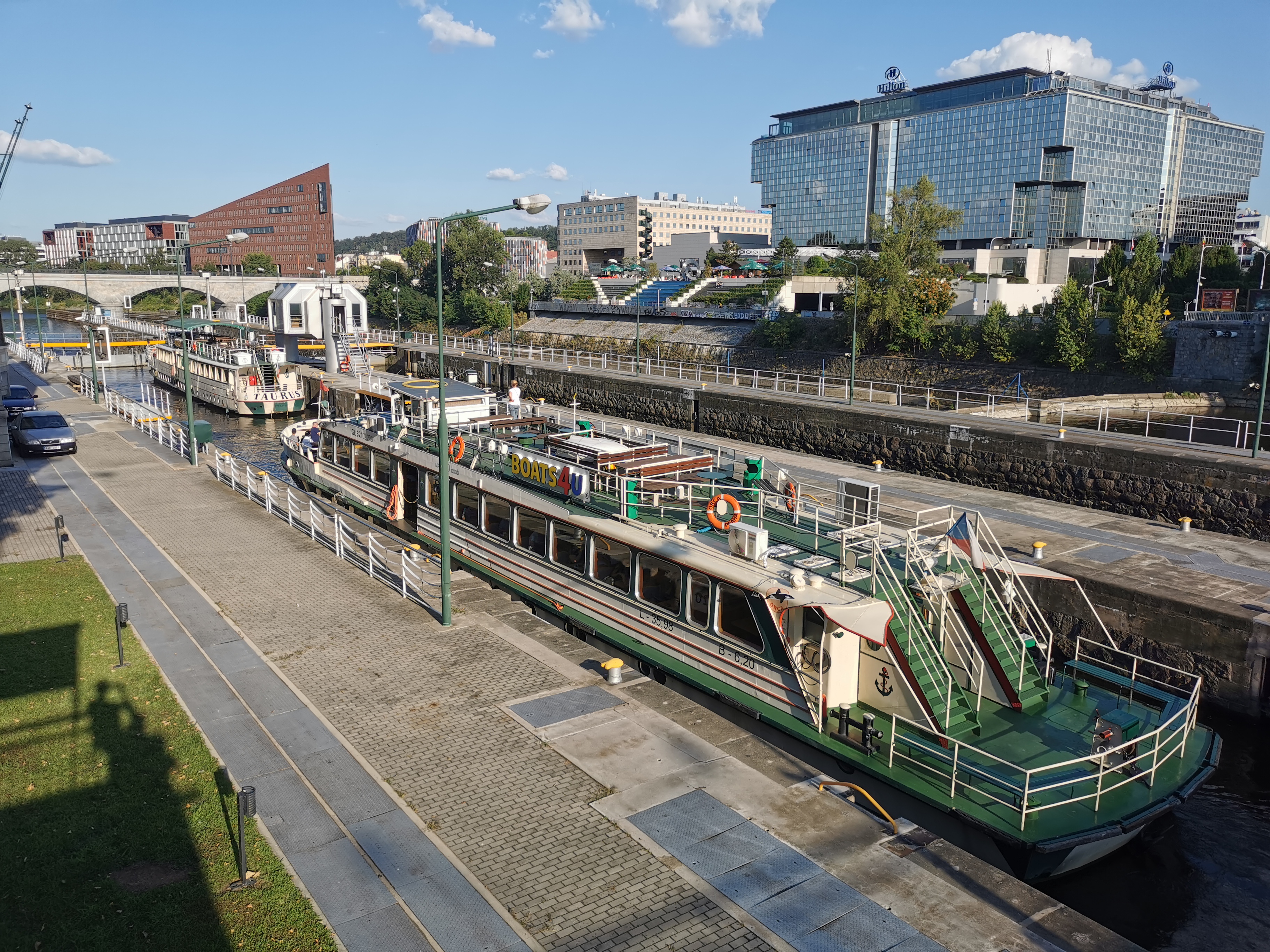 Plavební komora Praha-Štvanice foto 2