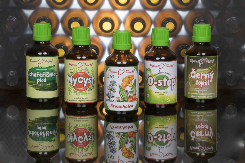 Účinné přírodní Pavlovy tinktury z bylin na míru