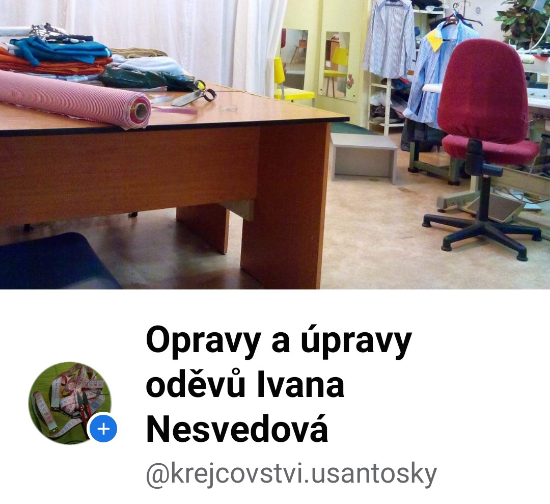 Opravy a úpravy oděvů Ivana Nesvedová foto 2