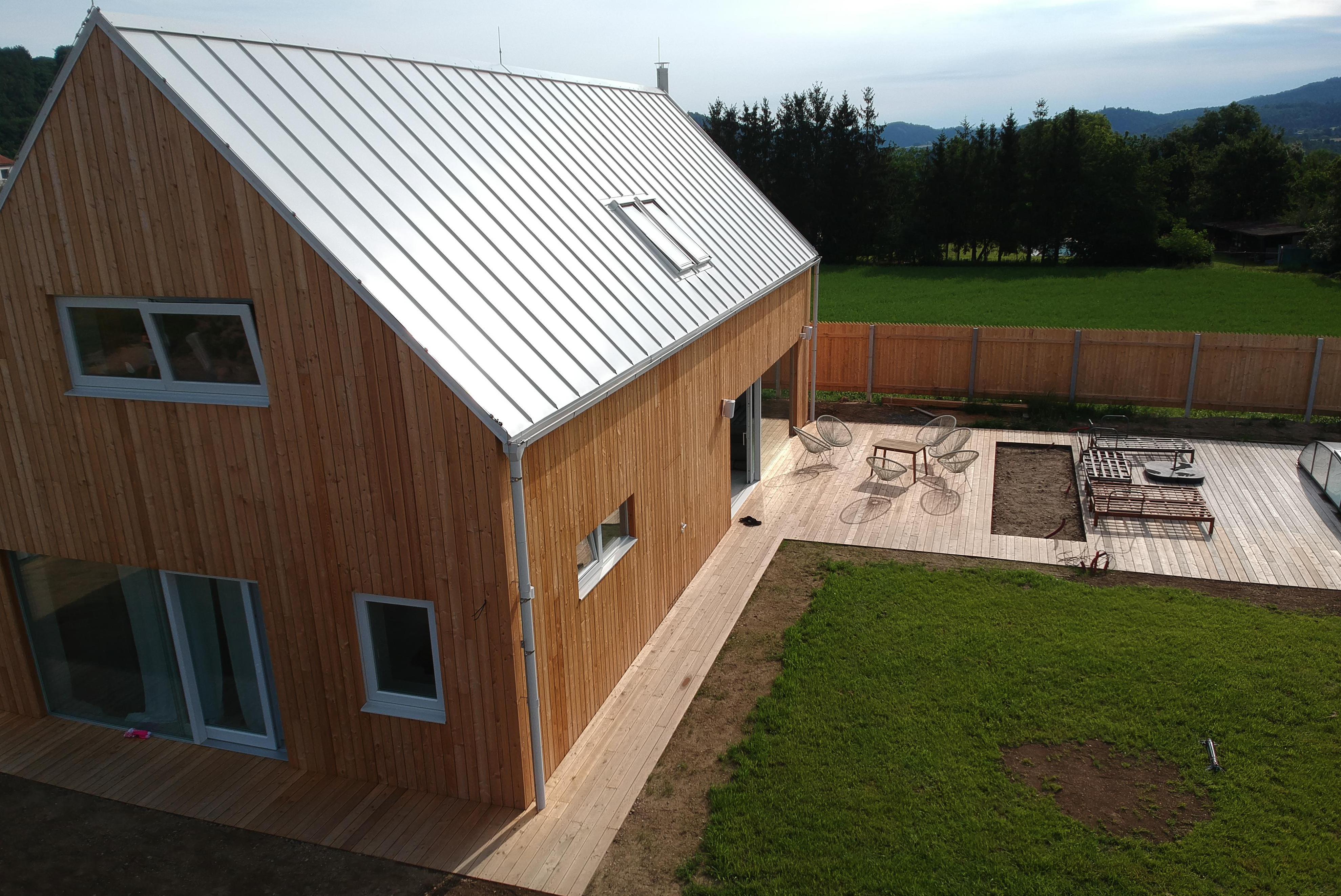 Dřevěné fasády ŠTĚPIS