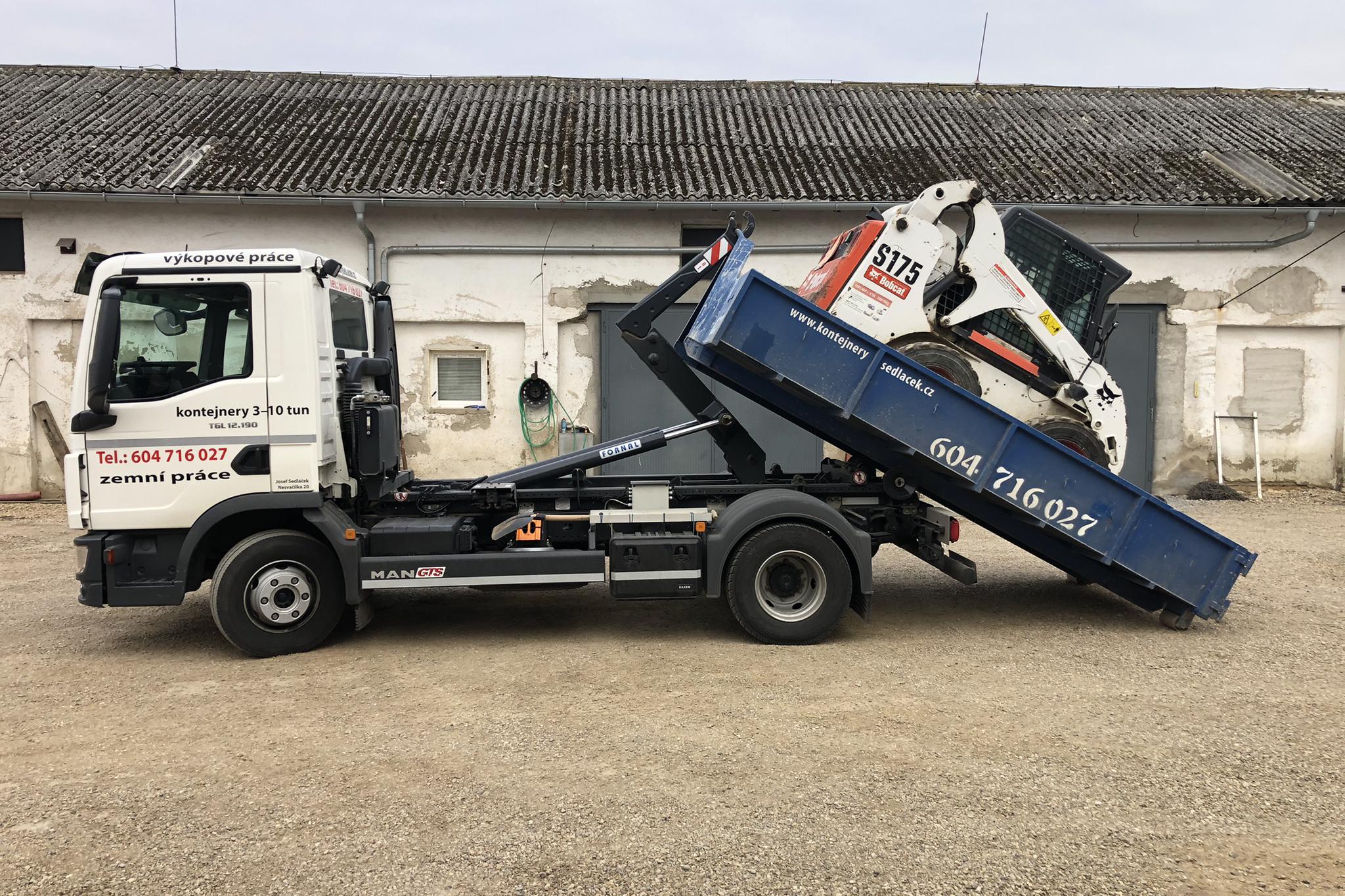 Kontejnery Sedláček