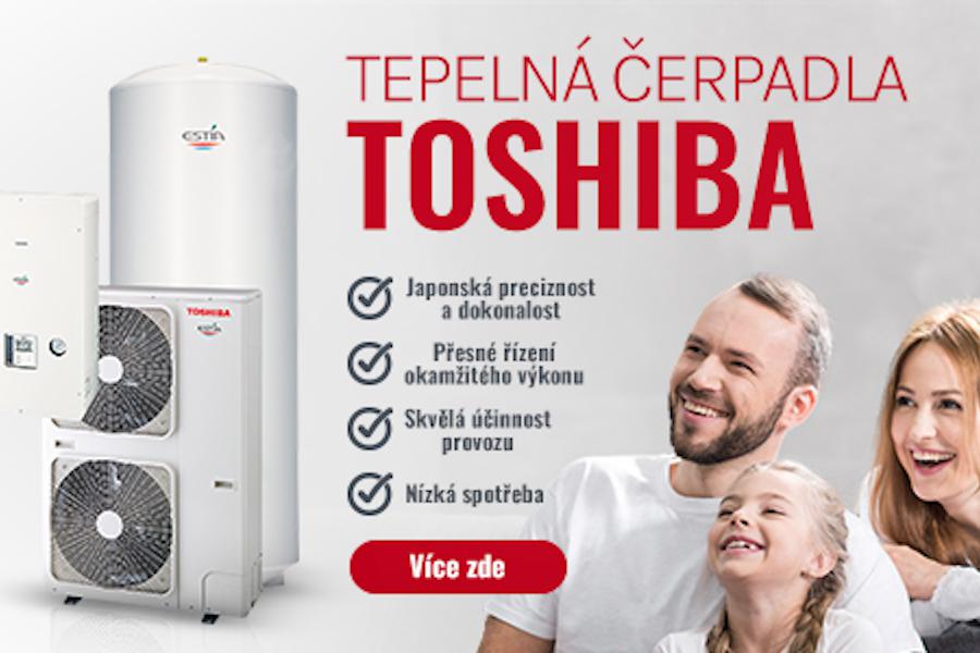 Tepelná čerpadla Toshiba