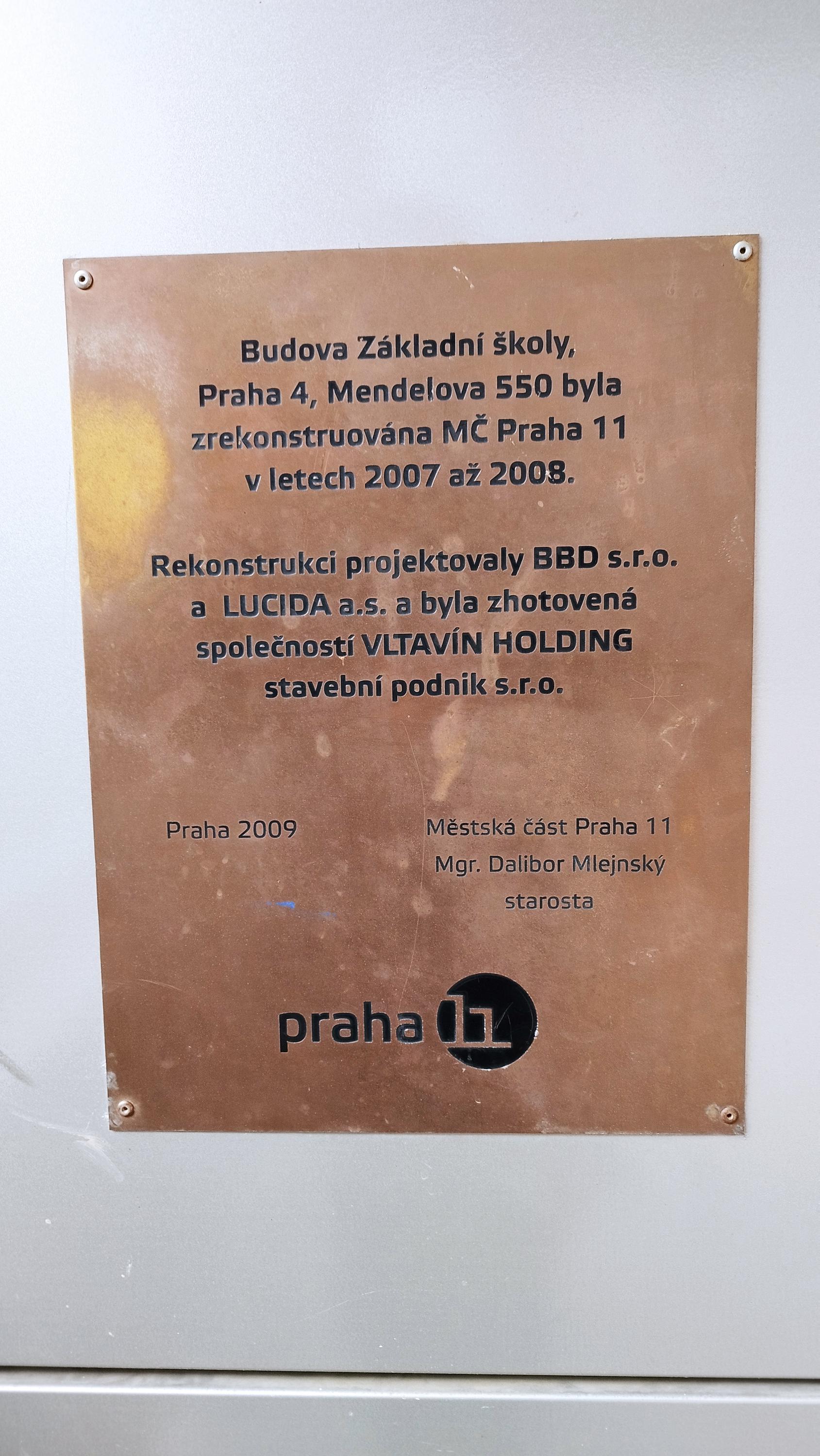 ZŠ Praha 4, Mendelova foto 4