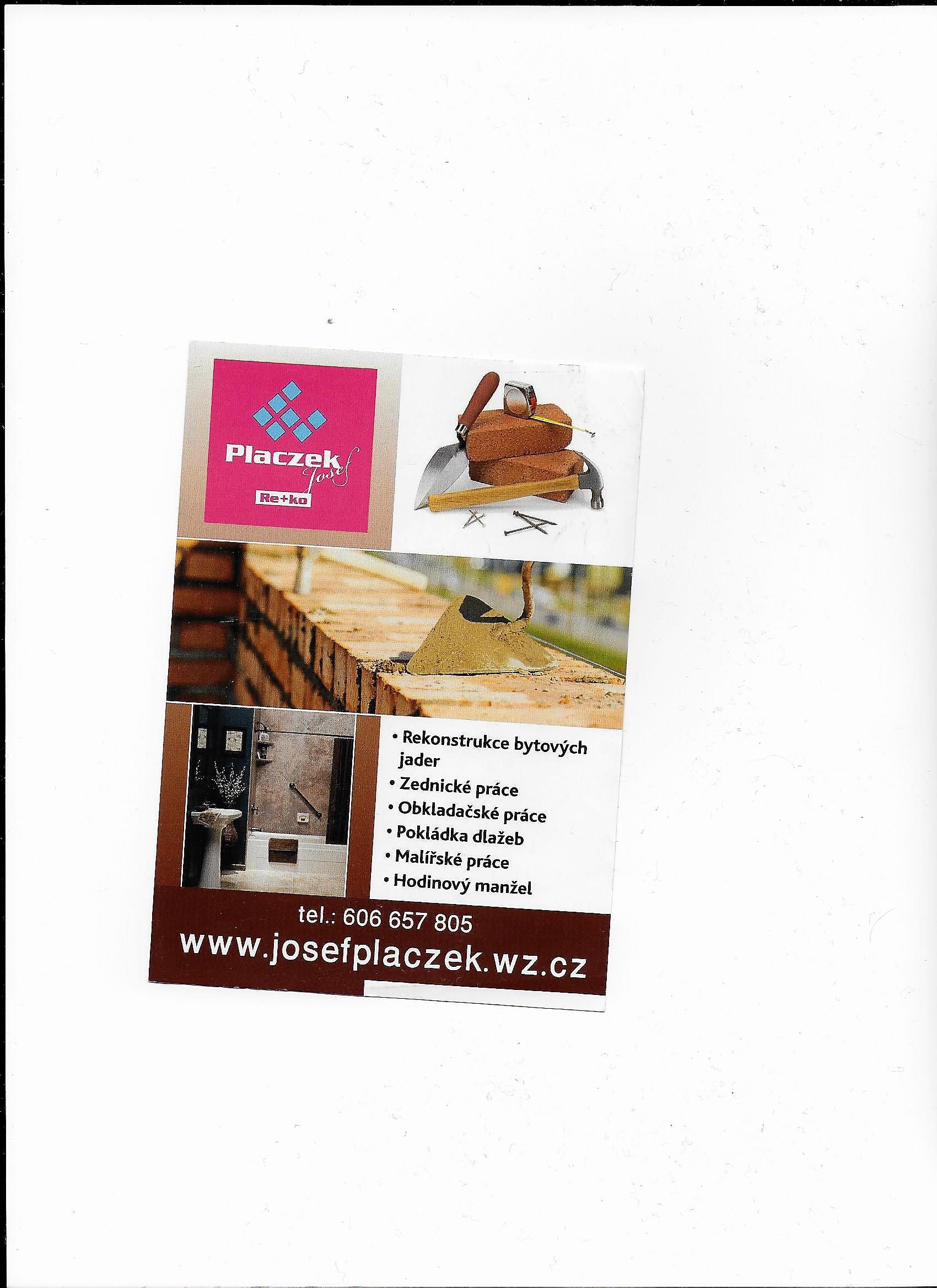 Josef Placzek - rekonstrukce foto 4