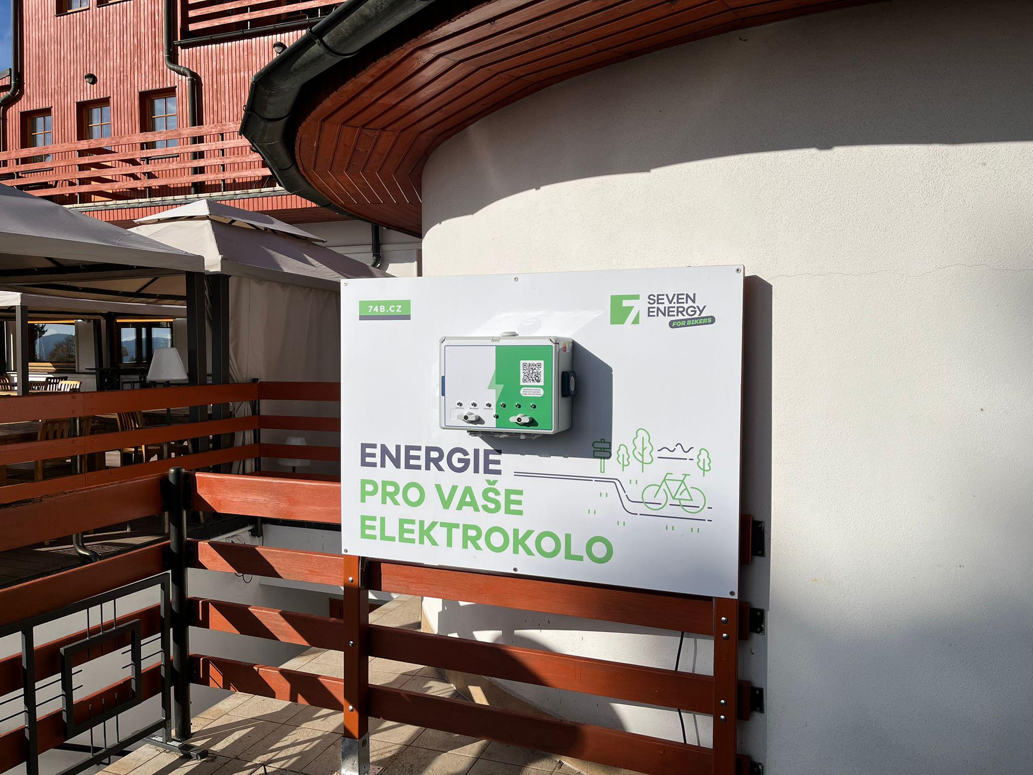 Nabíjecí stanice Restaurace Vítkova hora