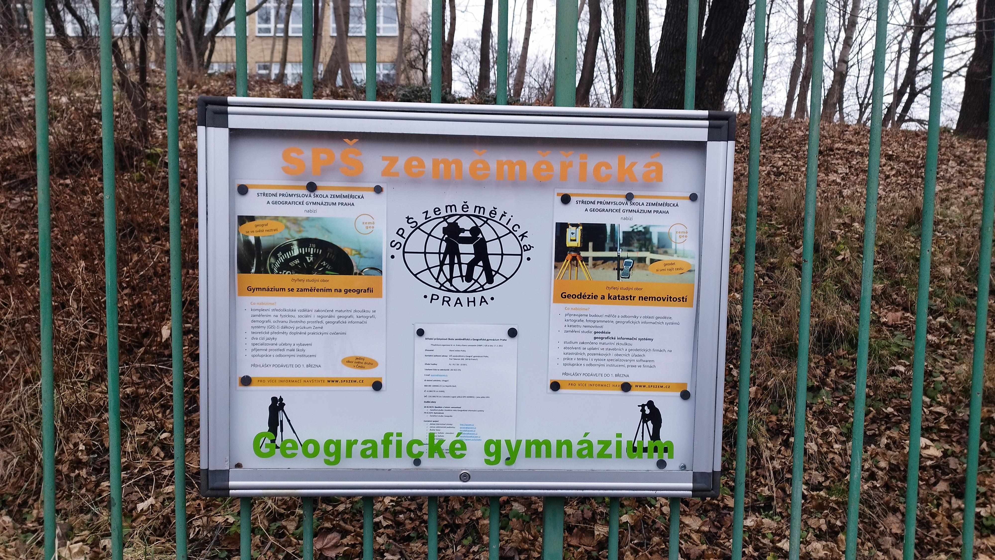 SPŠ zeměměřická a Geografické gymnázium Praha foto 6
