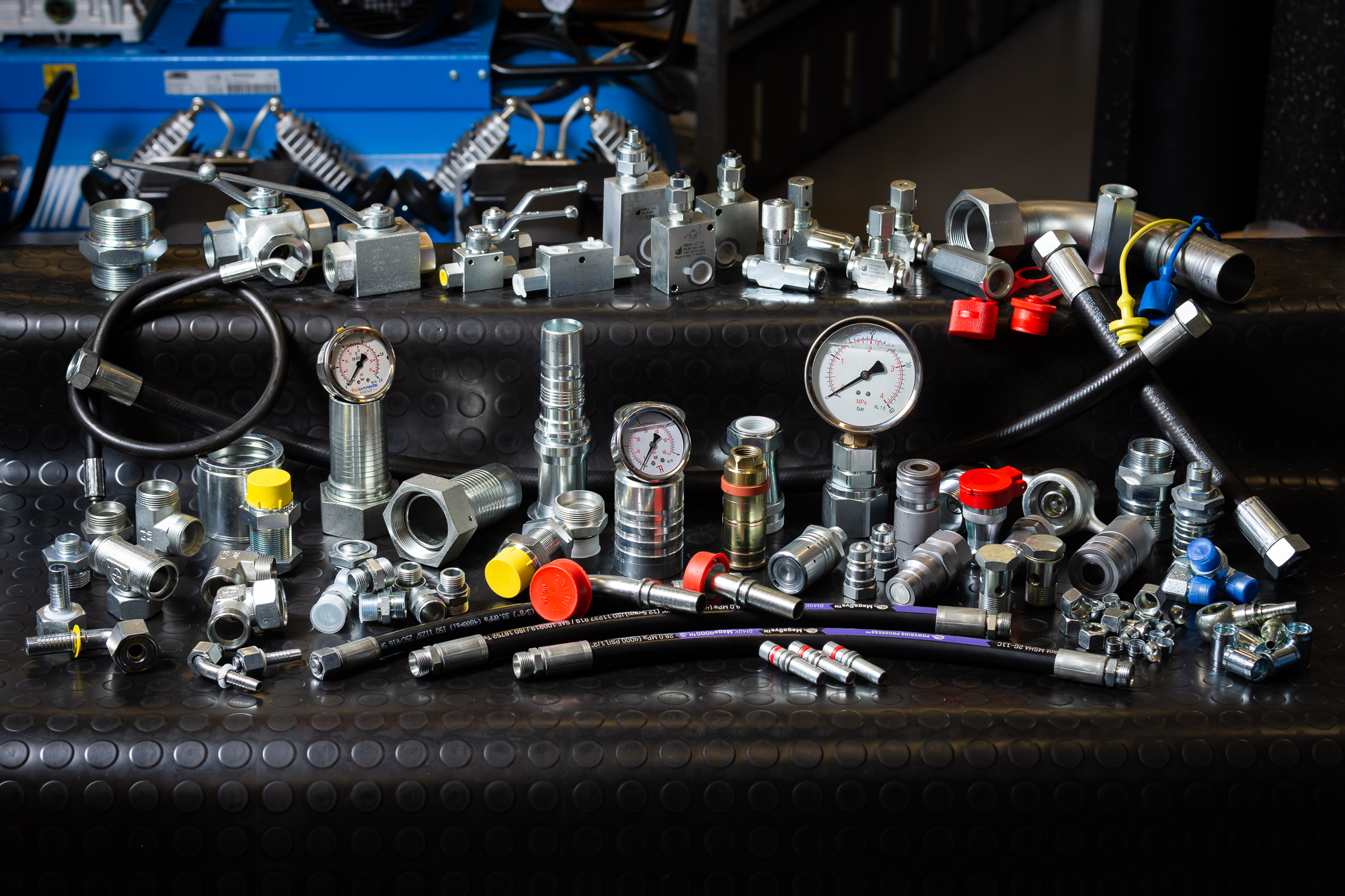 Hydraulické hadice a šroubení