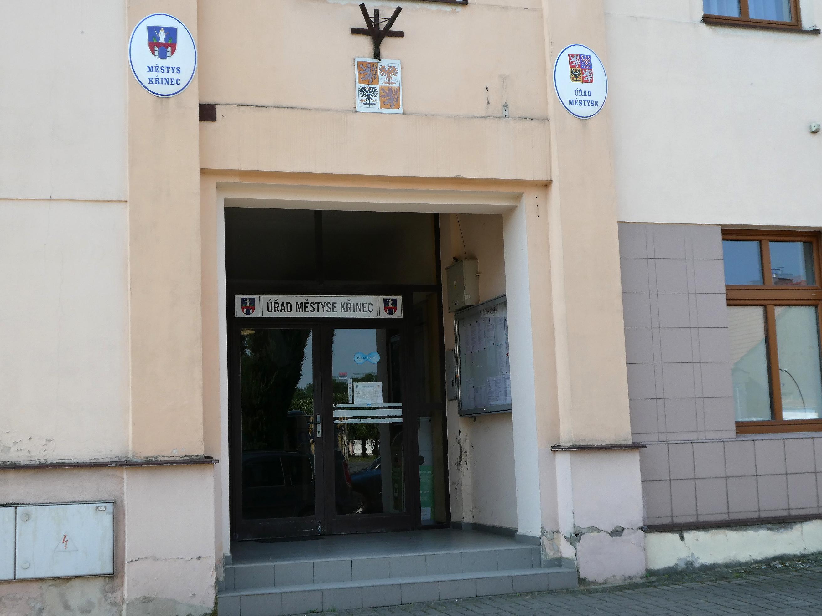 Křinec - úřad městyse
