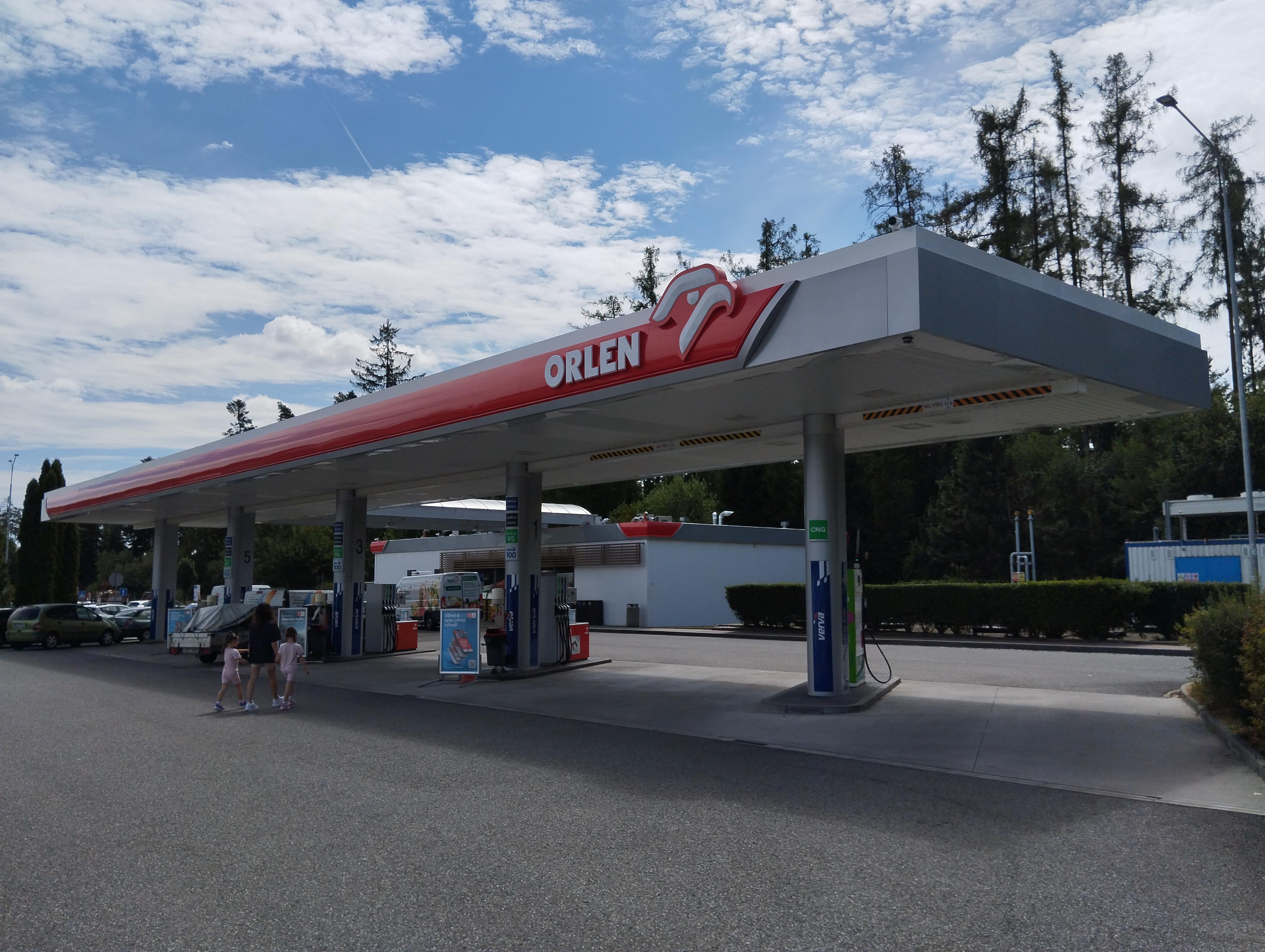 innogy plnicí stanice CNG