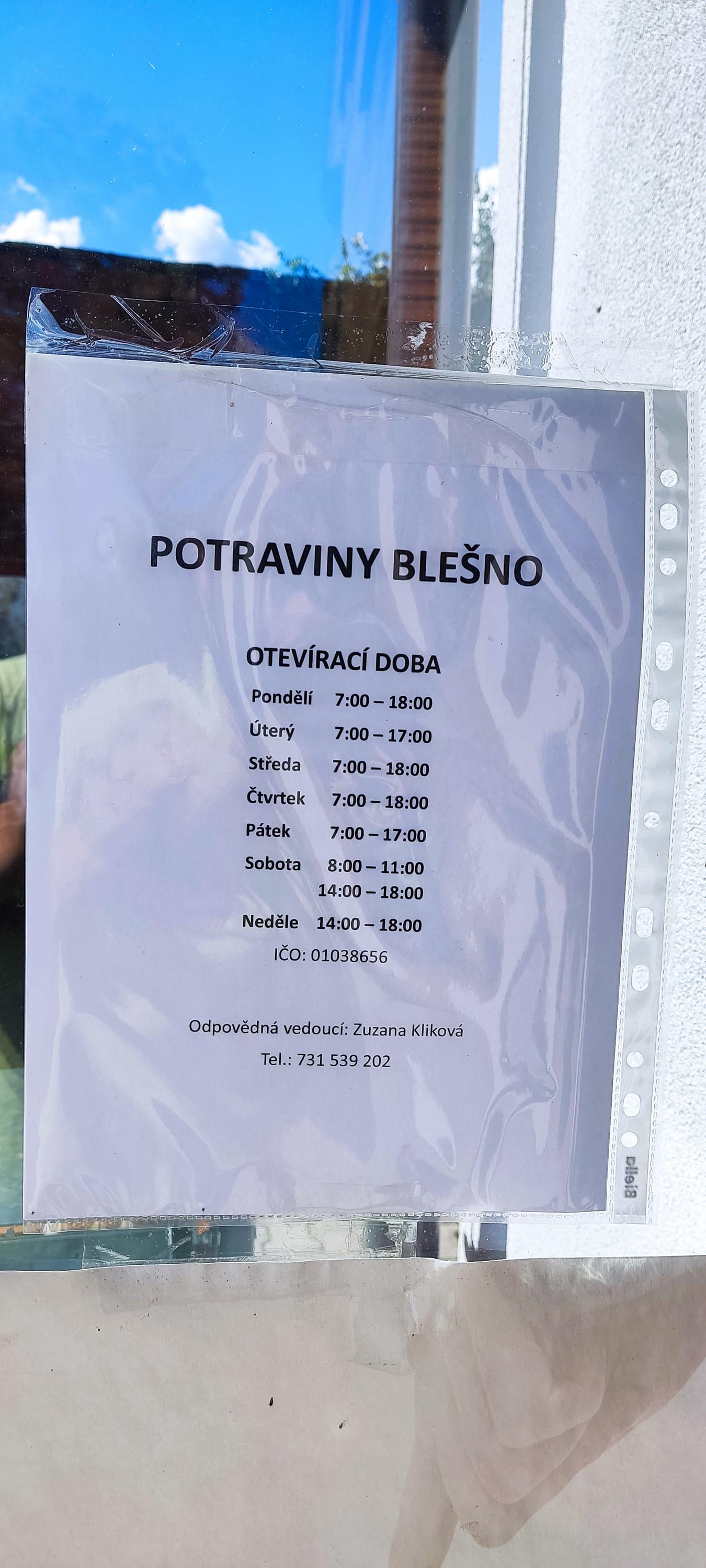 Potraviny Blešno foto 2