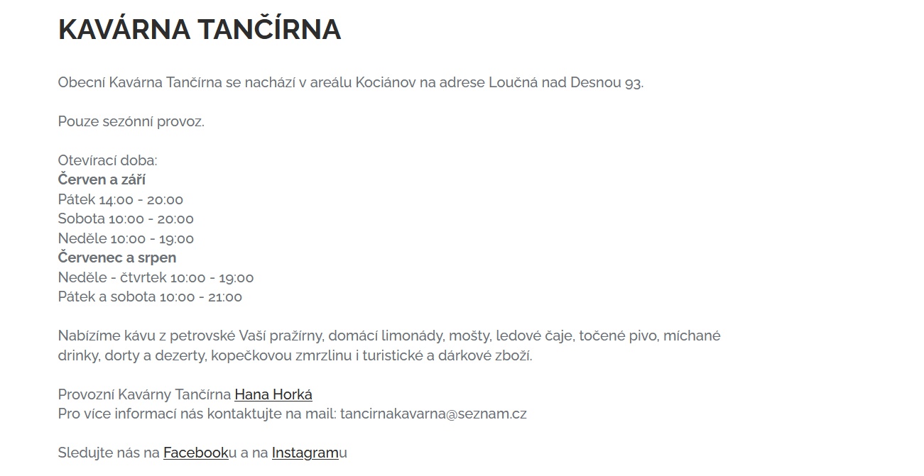 Kavárna Tančírna foto 6