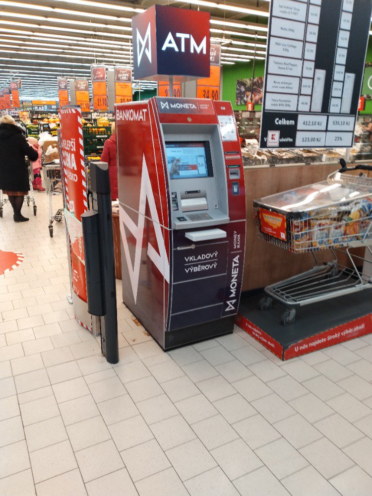 Bankomat MONETA Money Bank vkladový foto 2