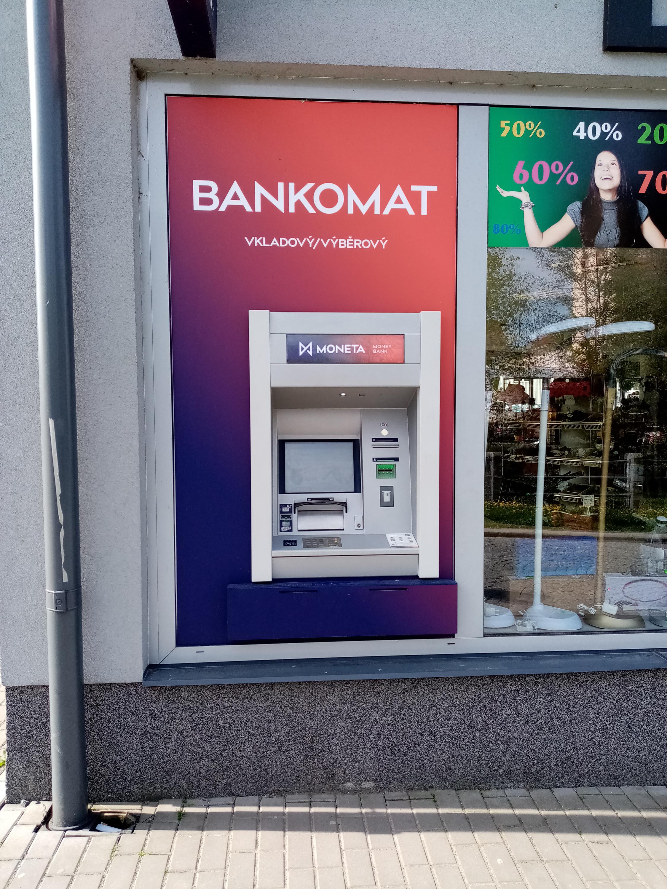Bankomat MONETA Money Bank vkladový foto 2