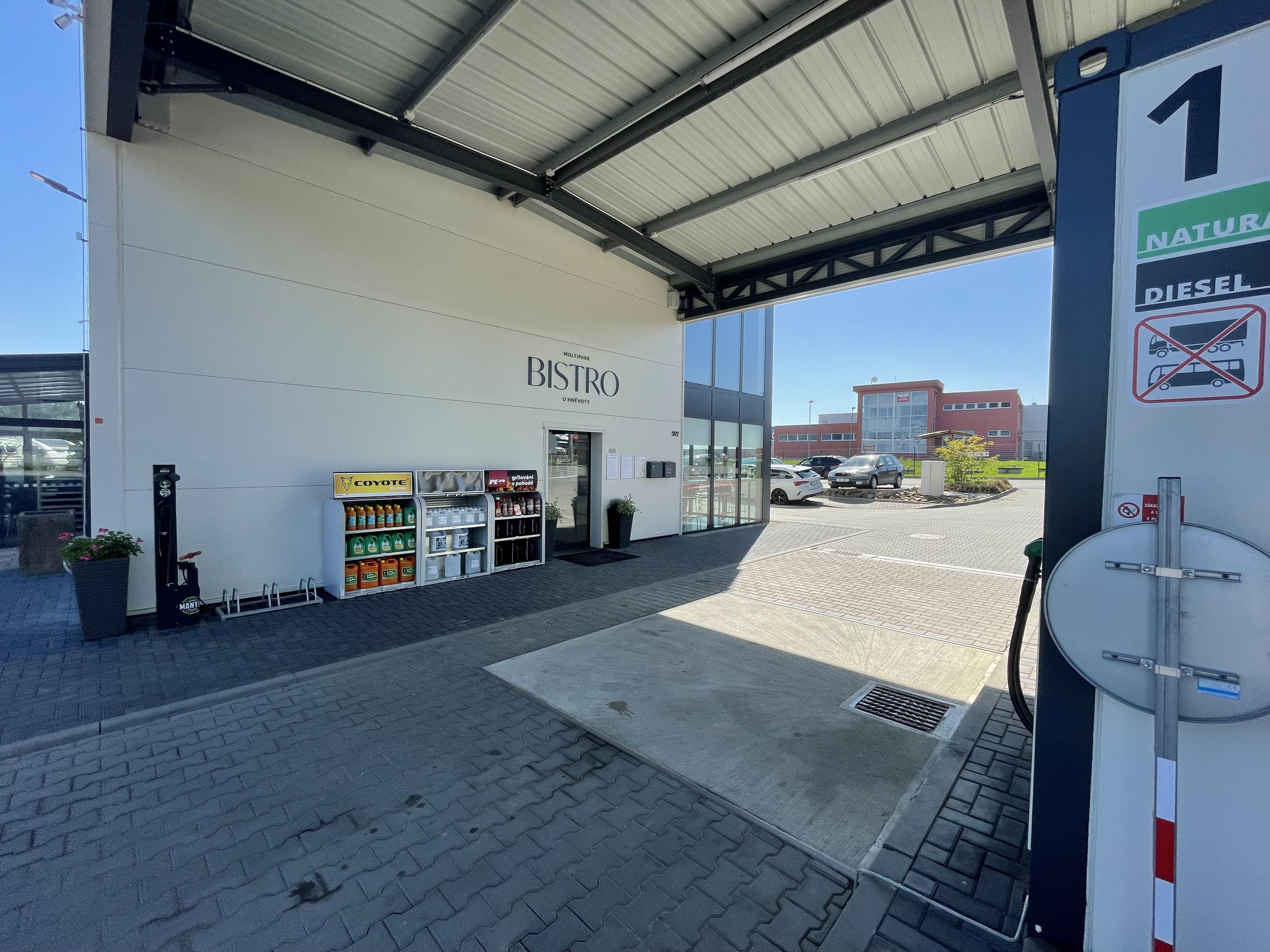 Čerpací stanice Multipark U Hněvoty